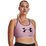 Mid Keyhole Graphic Bra Women