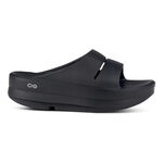 OOFOS Laufschuhe OOFOS Oomega Recoveryschuh Damen-Schwarz Matt