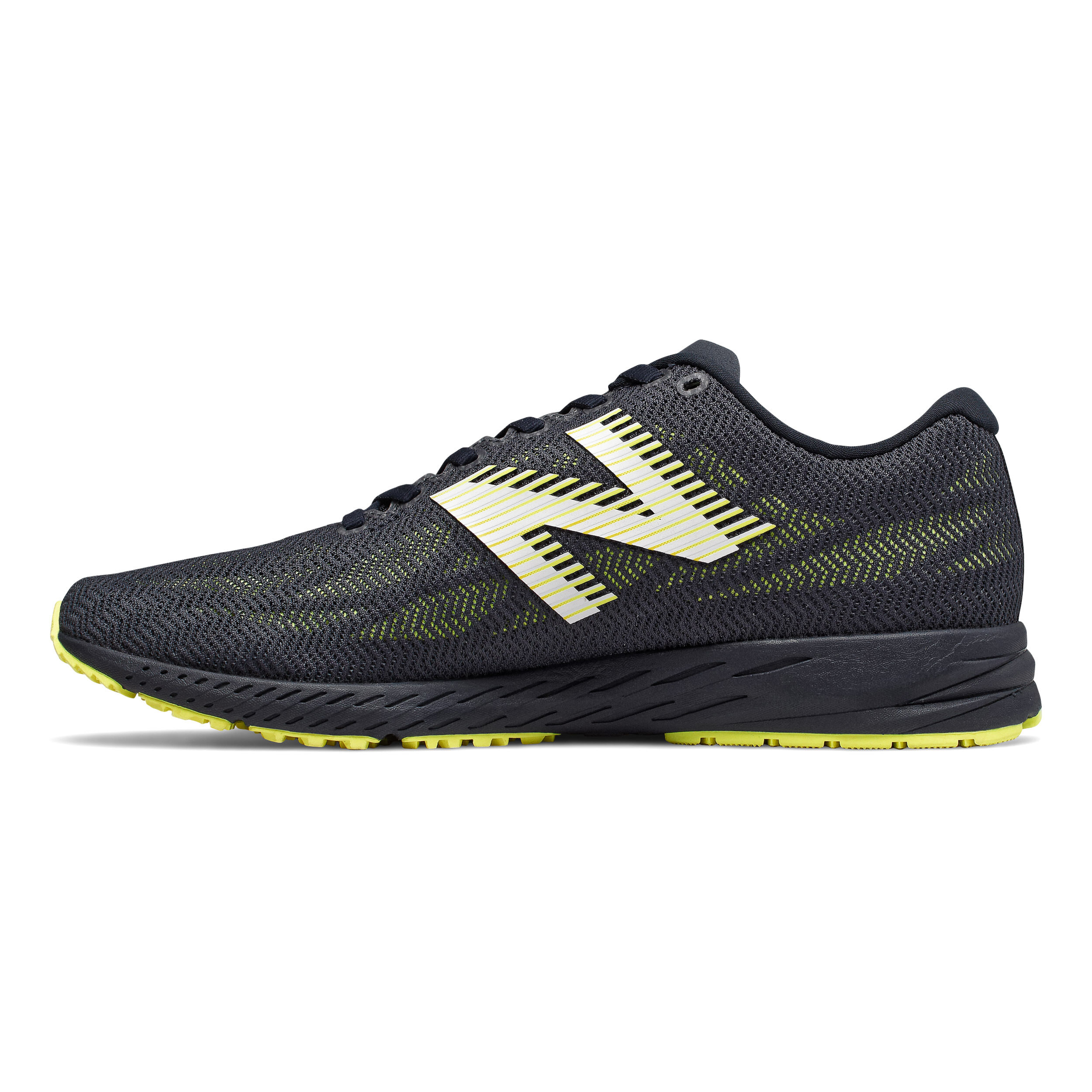 Race Day 1400 V6 Wettkampfschuh Herren Schwarz Neongelb