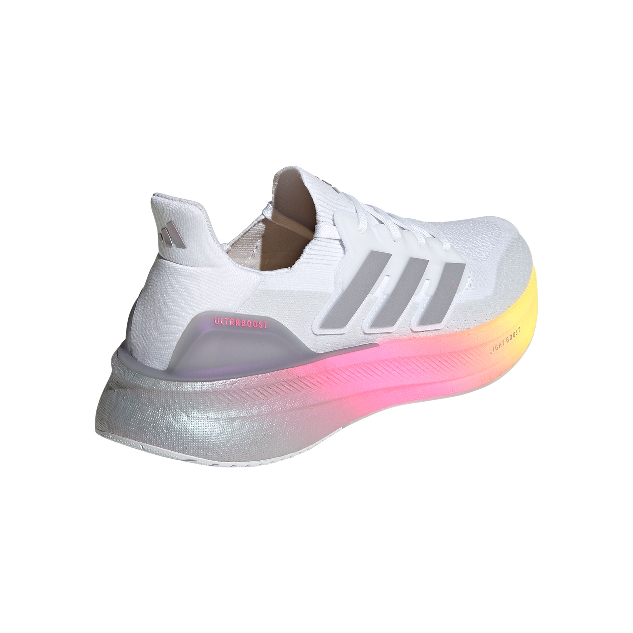White adidas tennis shoes pink 2025