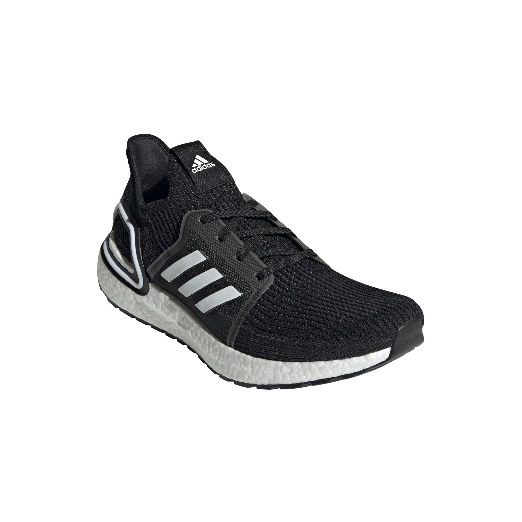 Adidas running ultraboost 19 in black and white discount