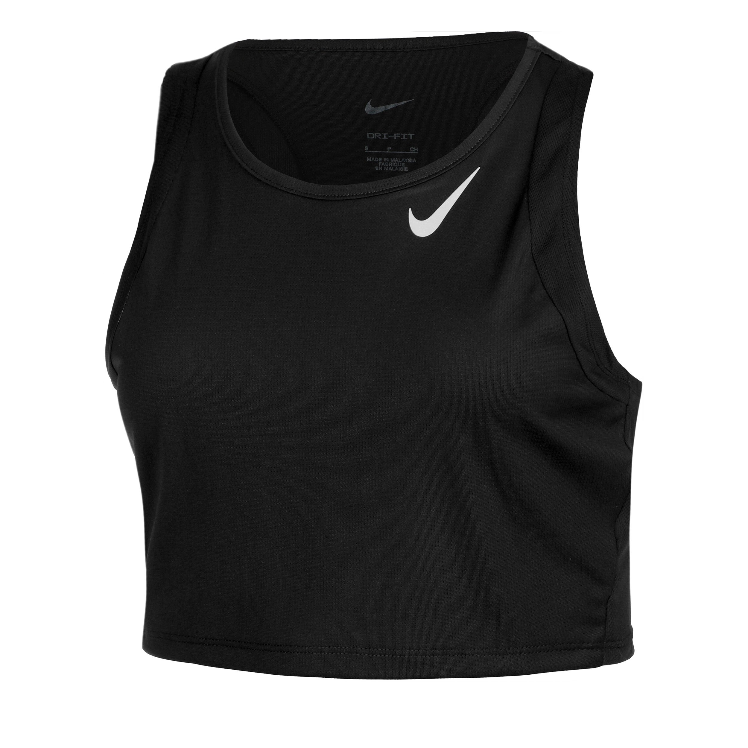 Black nike crop clearance