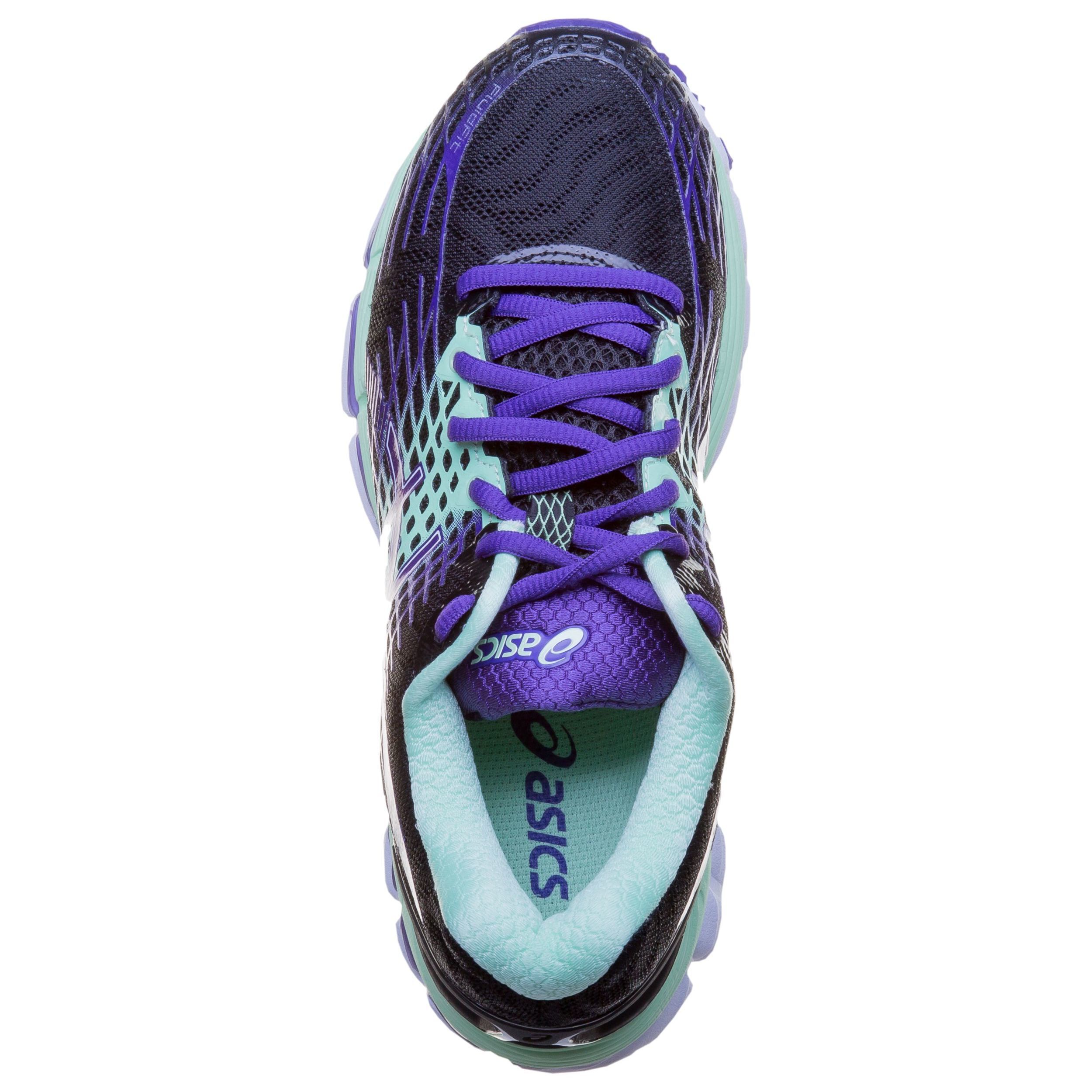 Gel Nimbus 17 Neutralschuh Damen Schwarz Lila