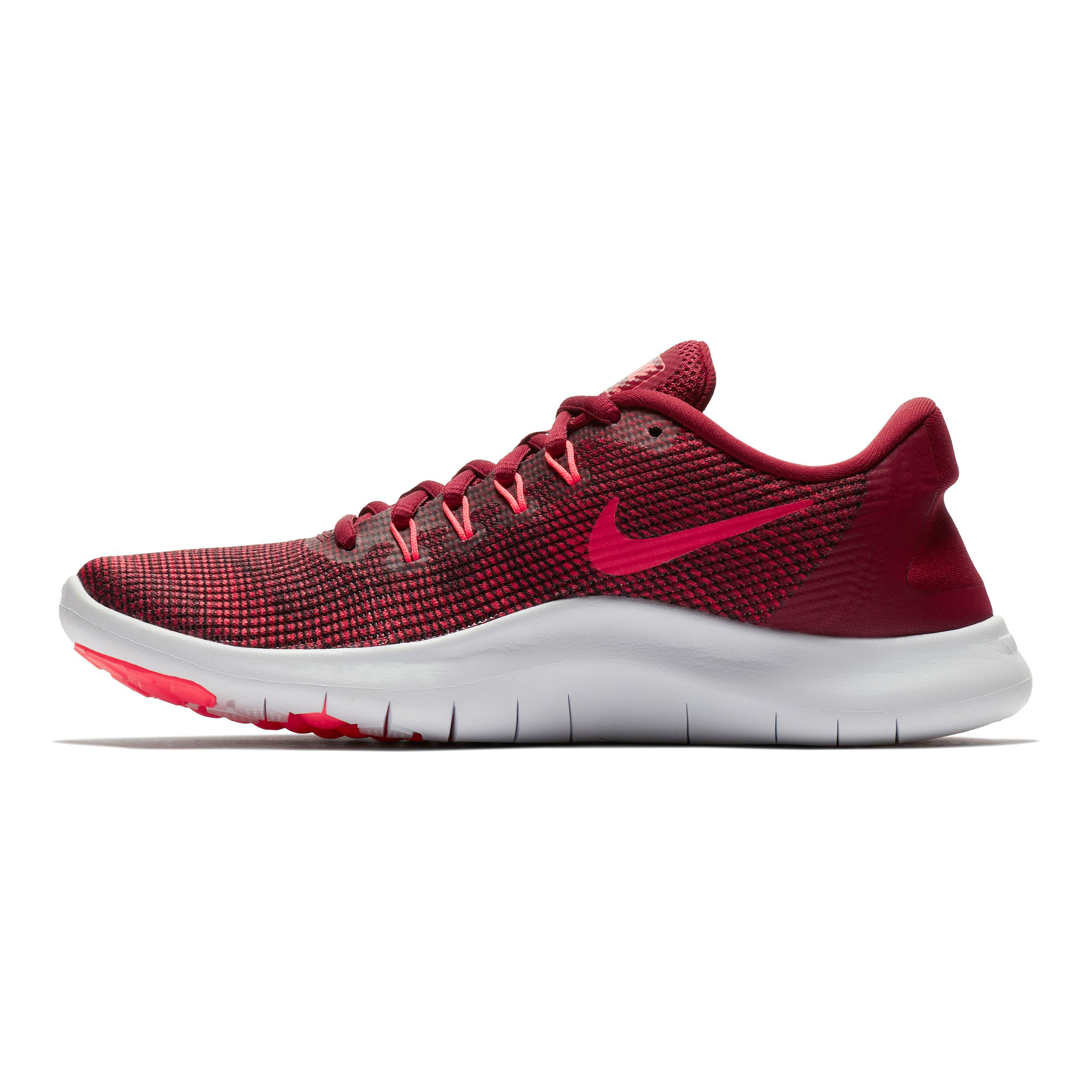 Flex Run 2018 Natural Running Schuh Damen Dunkelrot Rot