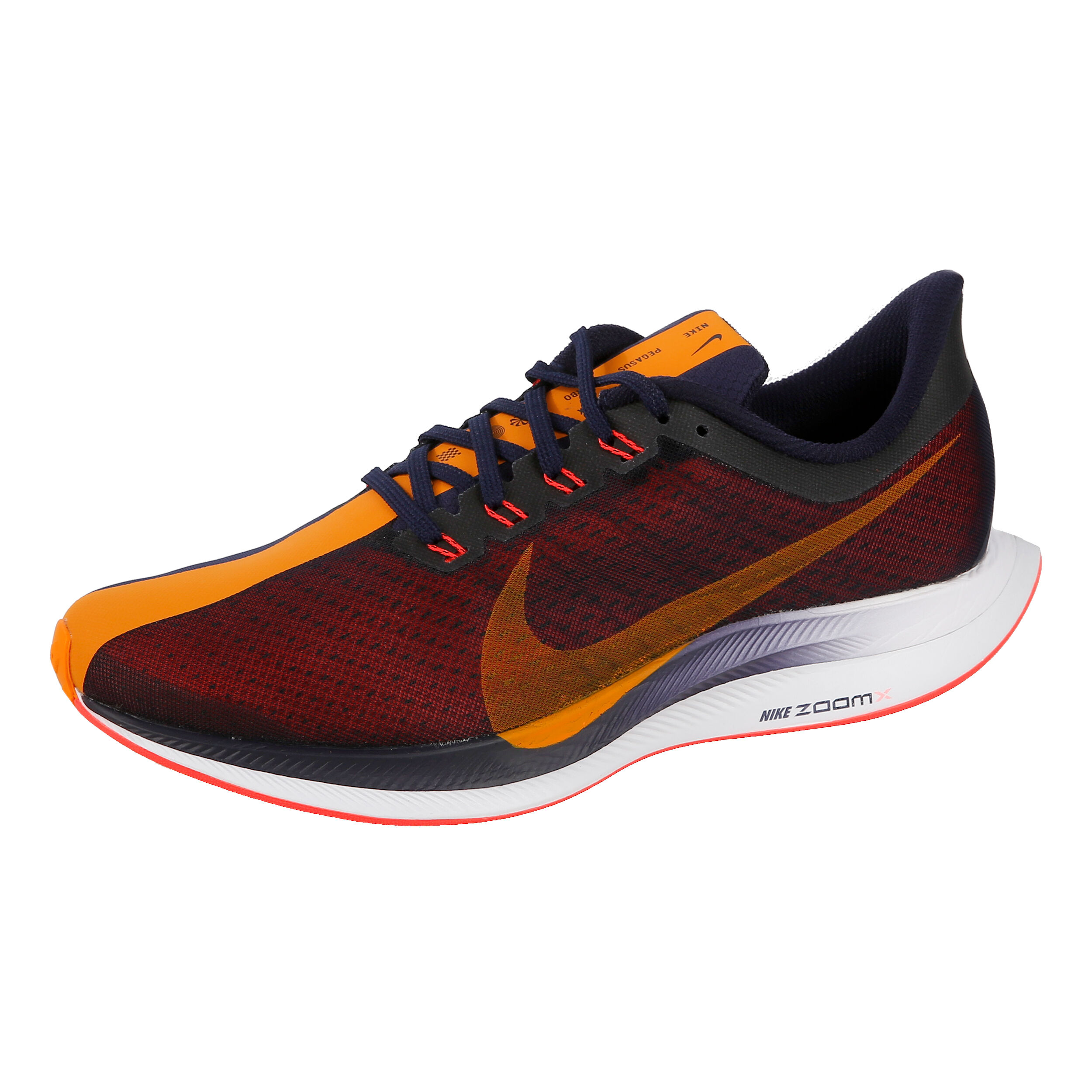 Zoom Pegasus 35 Turbo Neutralschuh Herren Dunkelrot Orange