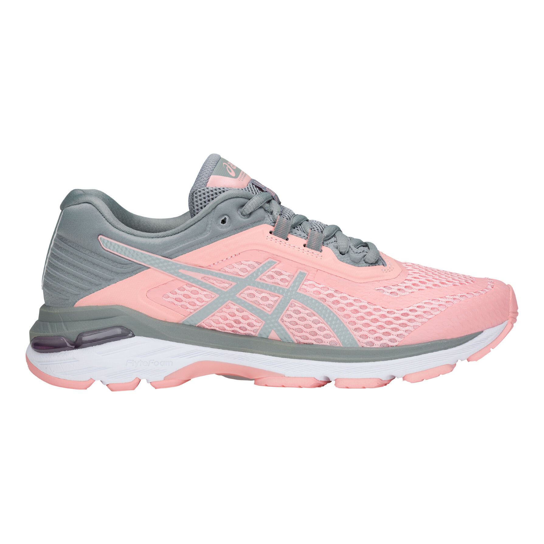 ASICS GT 2000 6 Stabilitatsschuh Damen Hellgrau Rosa online kaufen Running Point DE