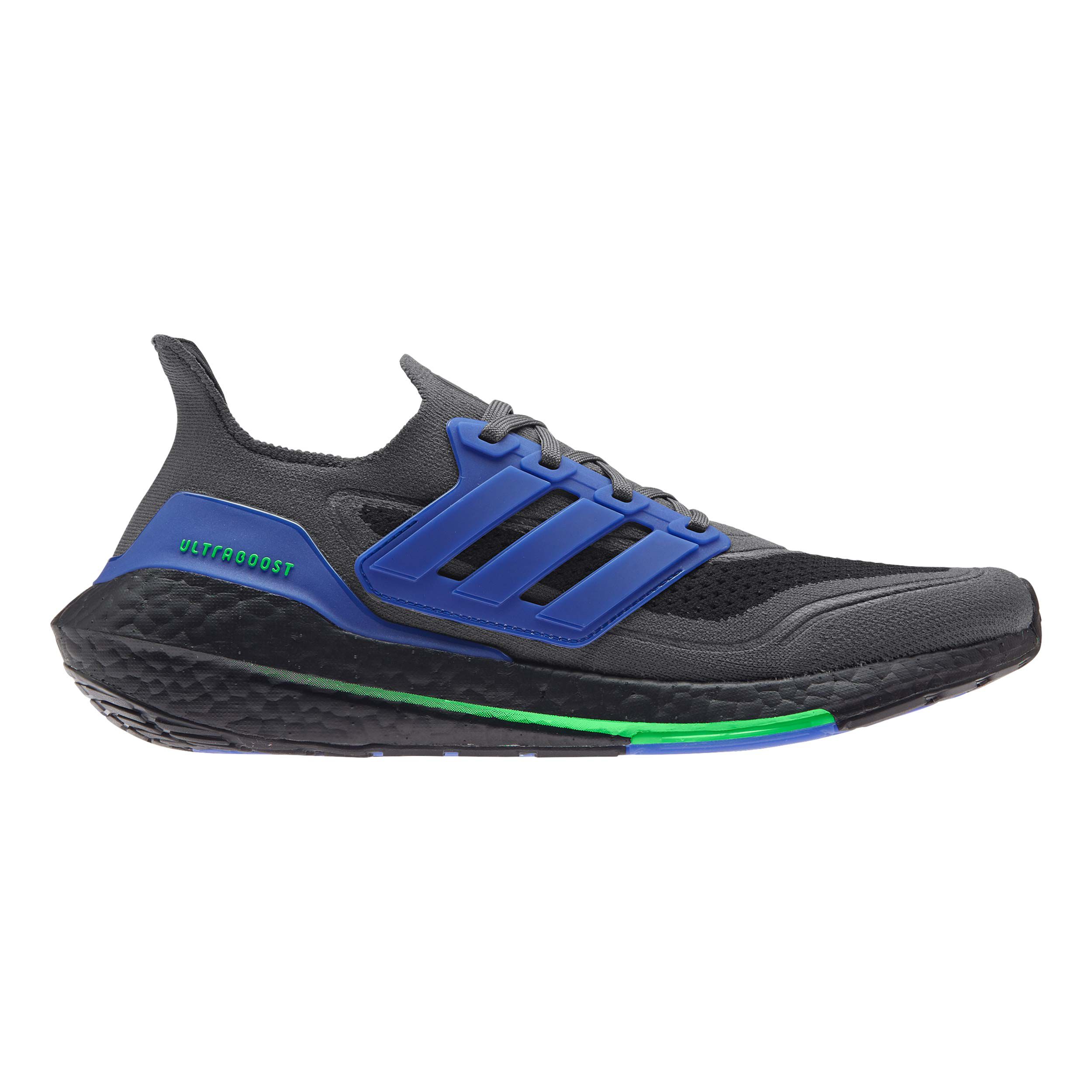 Ultra Boost 21 Neutralschuh Herren Schwarz Blau