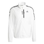 adidas Bekleidung adidas Own The Run 3S Laufjacke Herren-Wei&szlig;