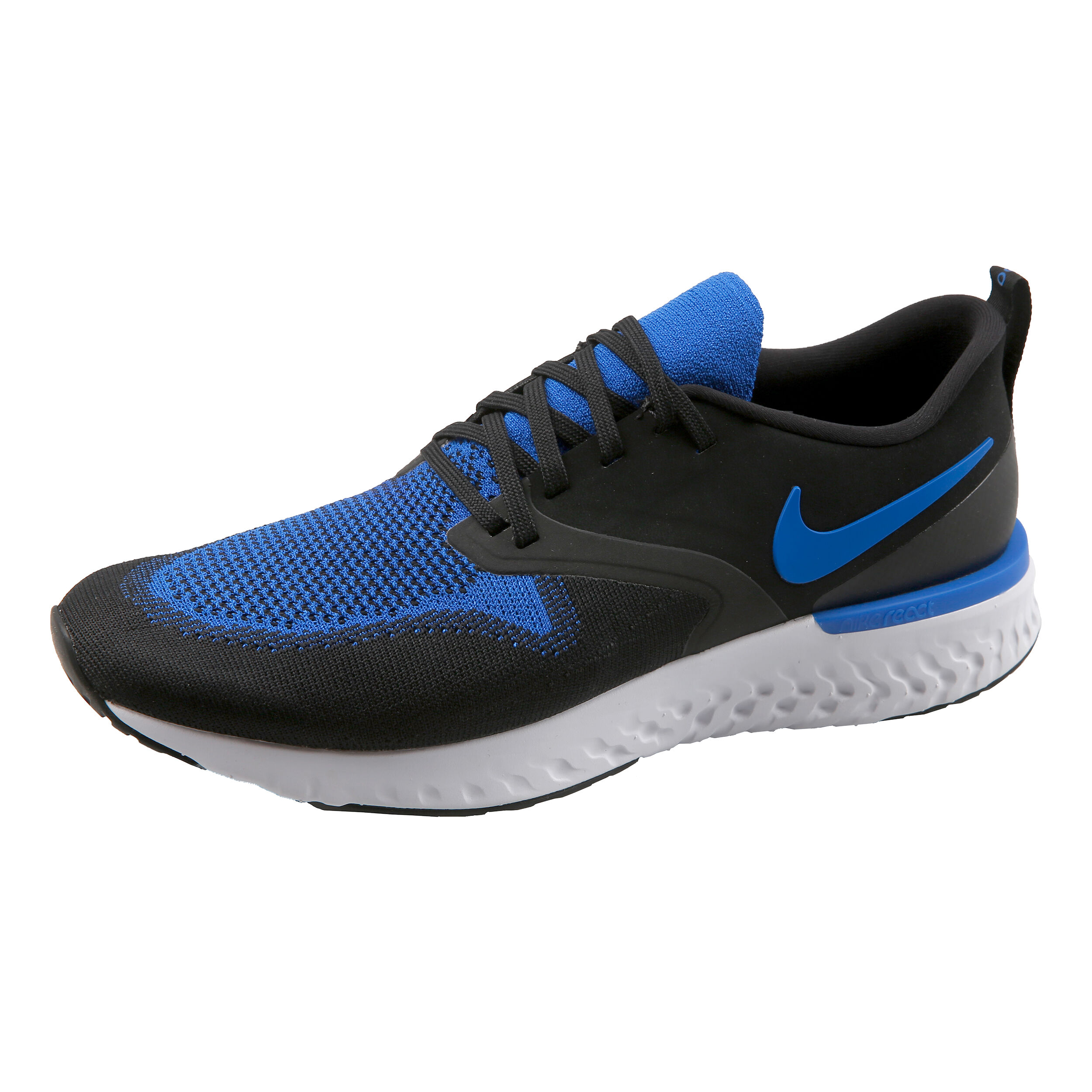 Odyssey React 2 Flyknit Neutralschuh Herren Schwarz Blau