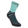 Run Performance Mid Cut  Laufsocken Damen-türkis