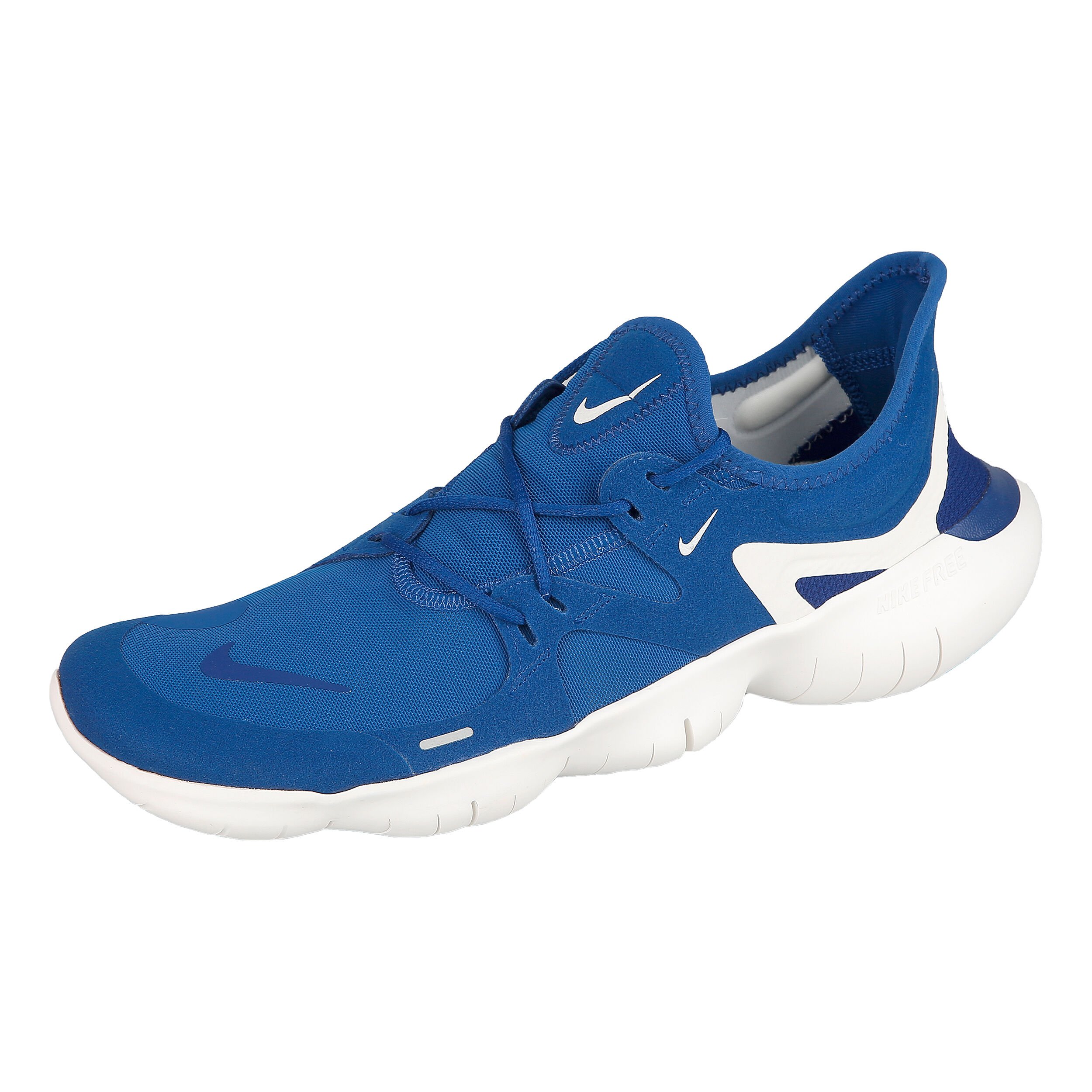 Nike Free 5.0 Natural Running Schuh Herren Blau WeiB online kaufen Running Point DE
