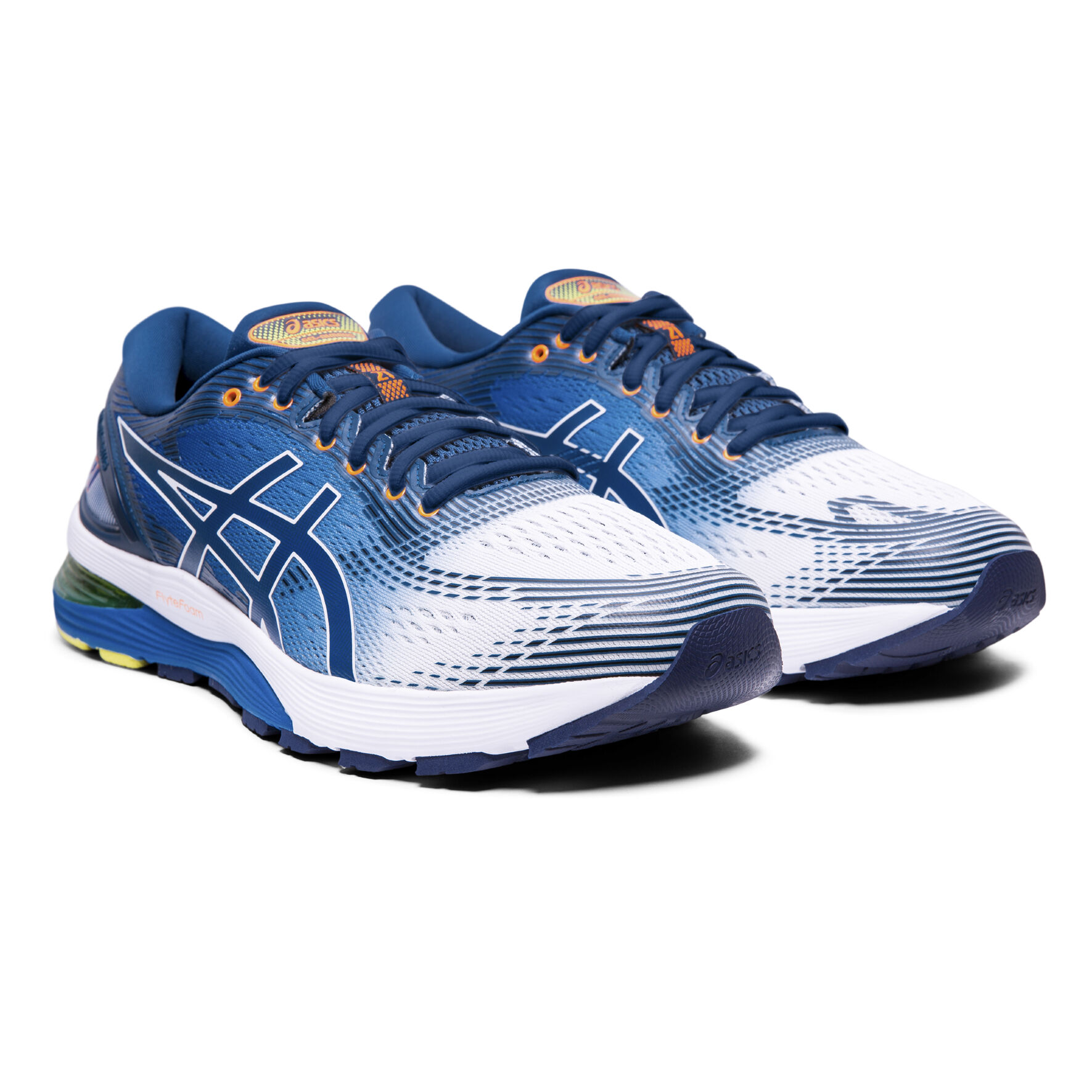 ASICS Gel Nimbus 21 Neutralschuh Herren Blau WeiB online kaufen Running Point DE
