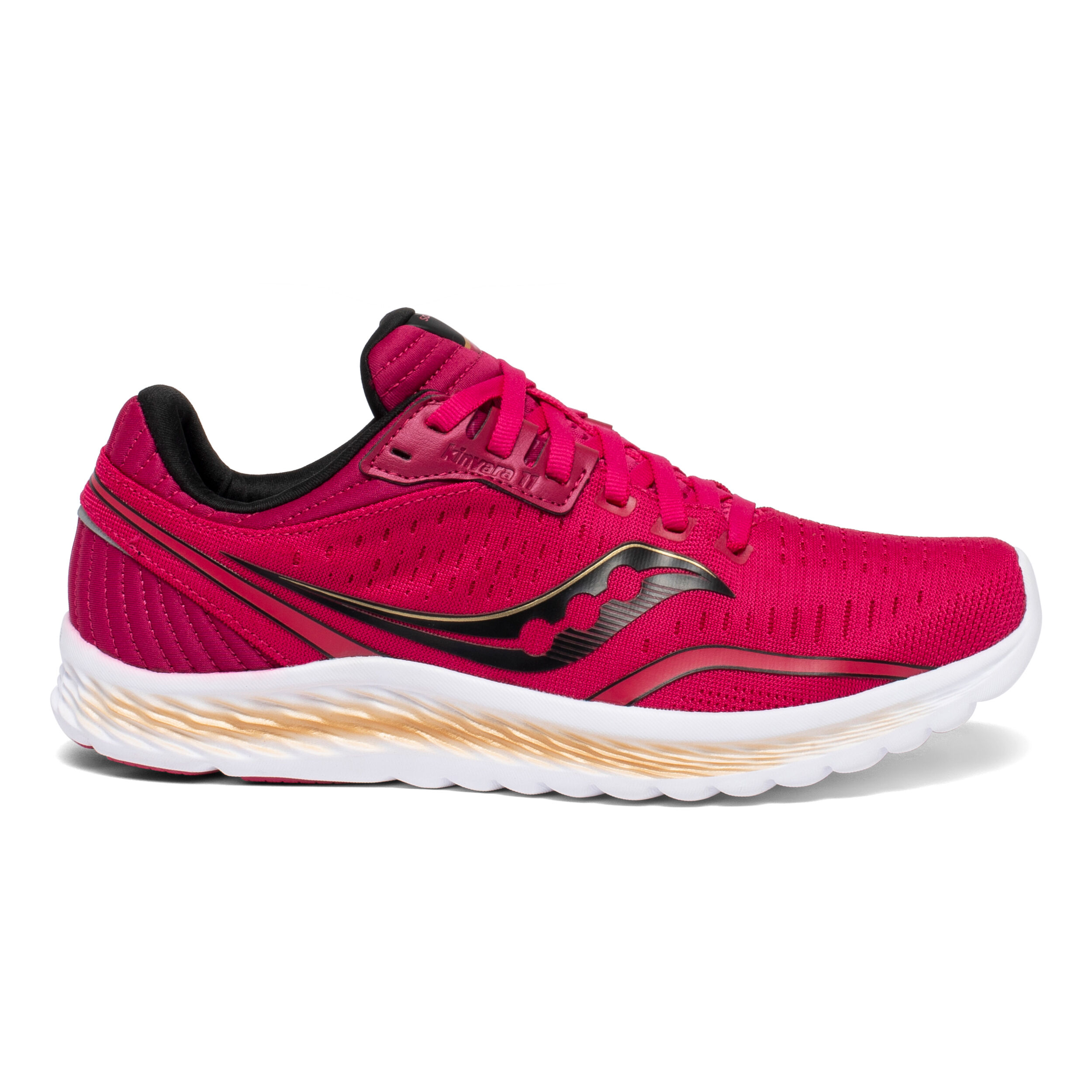 Kinvara 11 Neutralschuh Damen Pink Schwarz