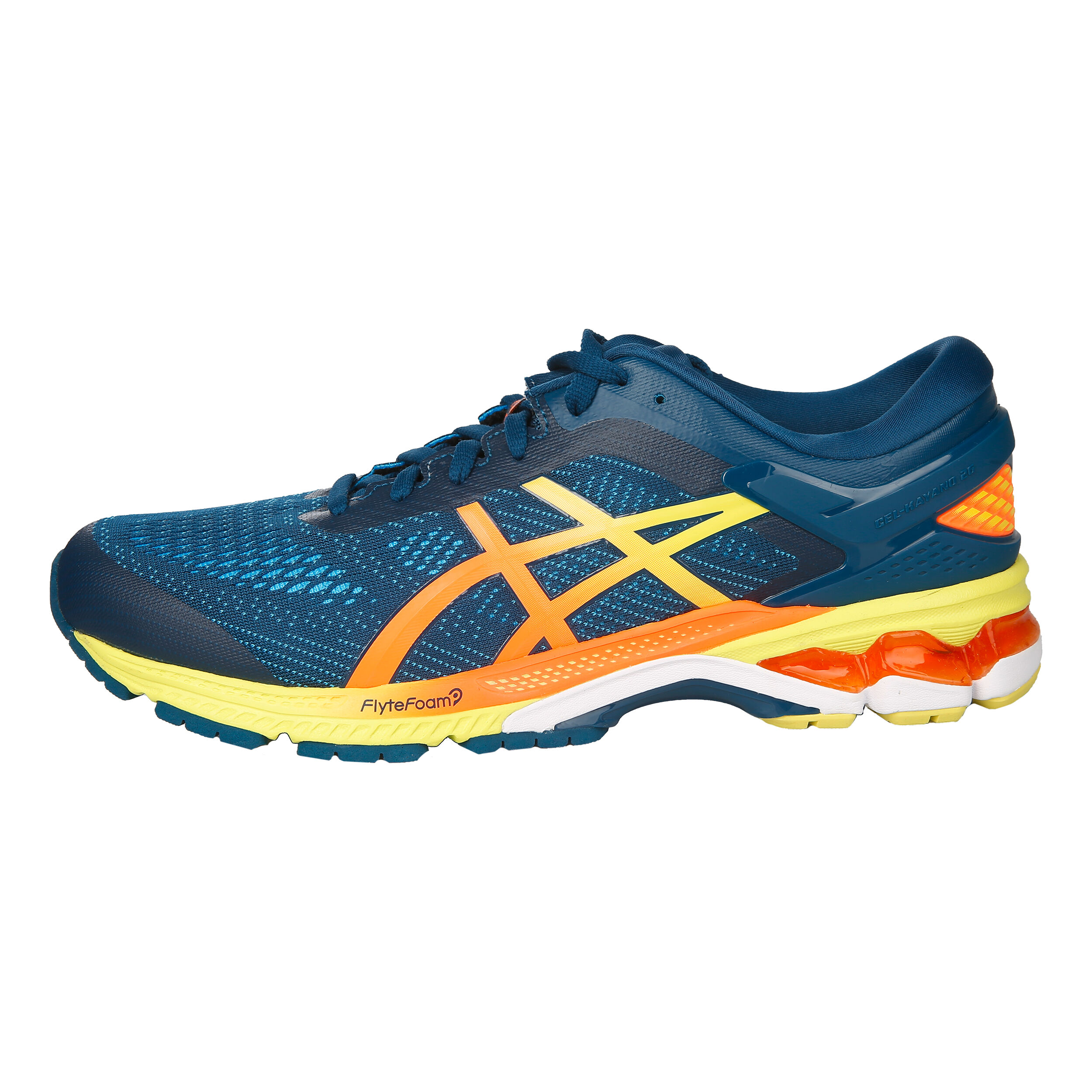 Gel Kayano 26 Stabilitatsschuh Herren Petrol Orange
