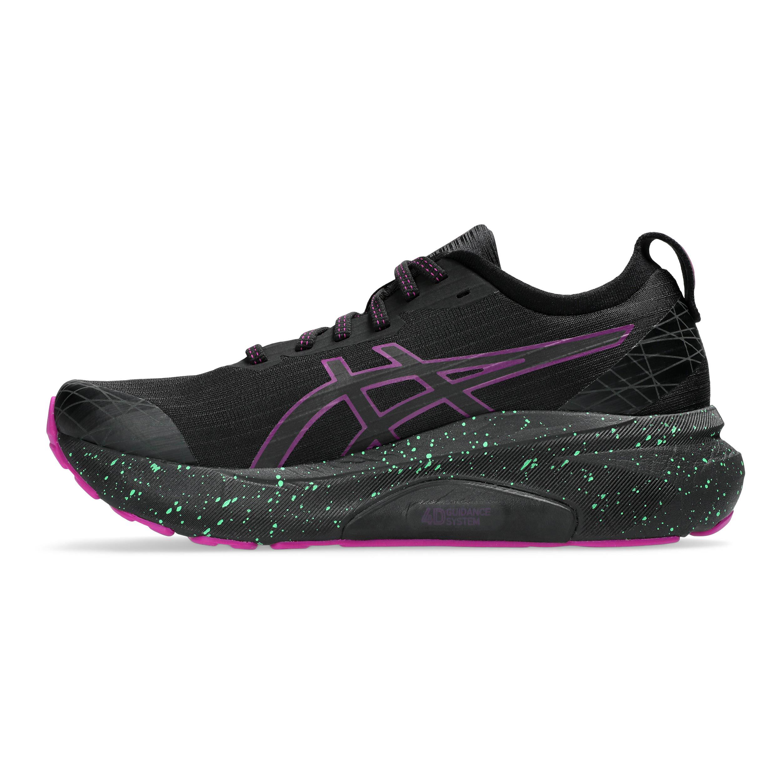 Gel Kayano 31 Lite Show Stabilitatsschuh Damen Schwarz Lila