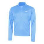 Nike Bekleidung Nike Pacer Half-Zip Longsleeve Laufshirt Herren-hellblau
