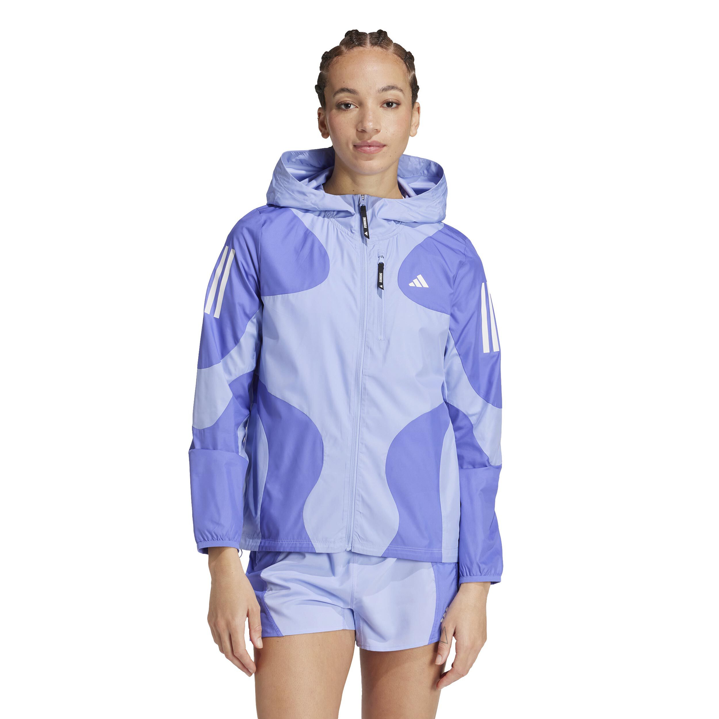 adidas Own The Run Laufjacke Damen Blau Lila online kaufen Running Point DE