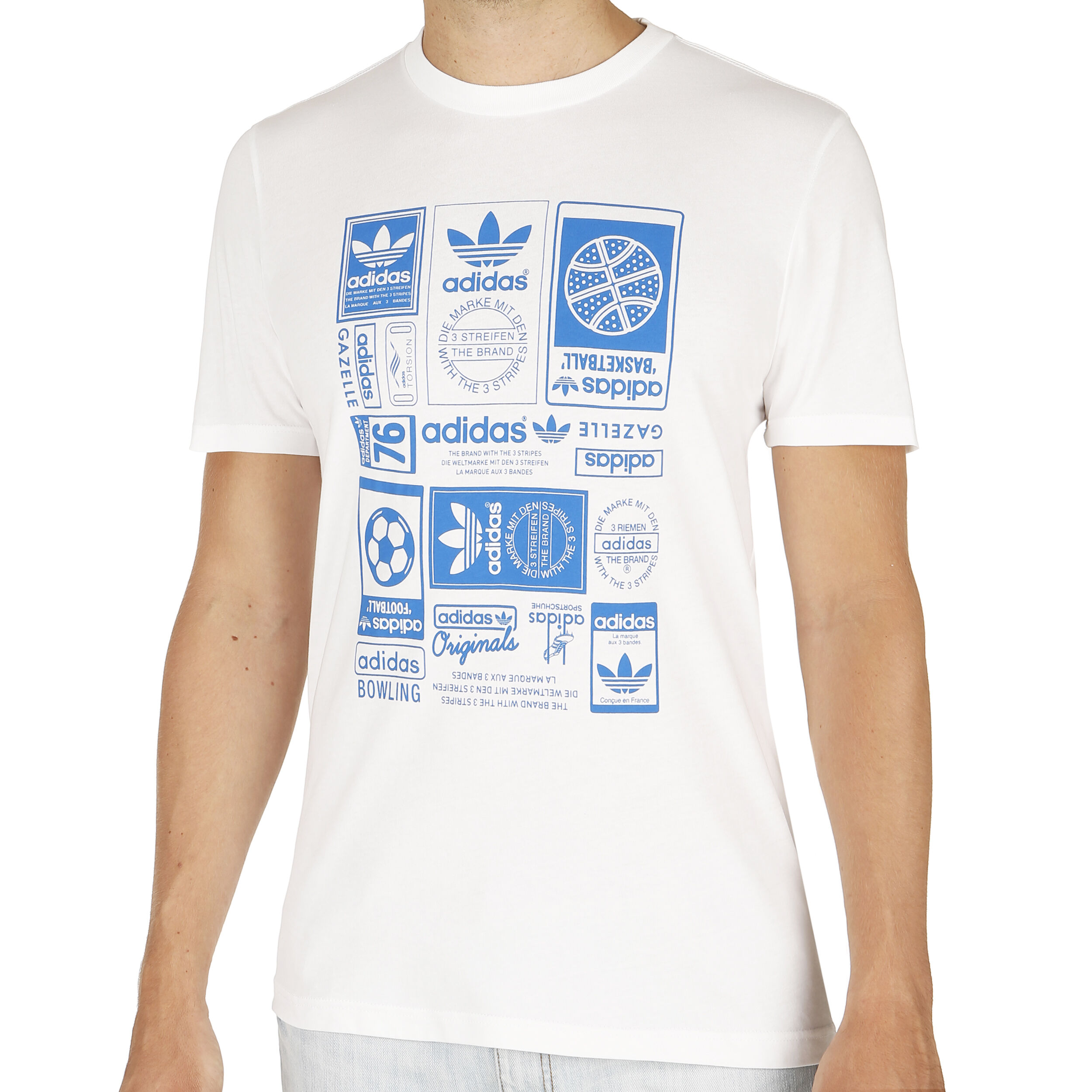 Adidas originals vintage tee outlet