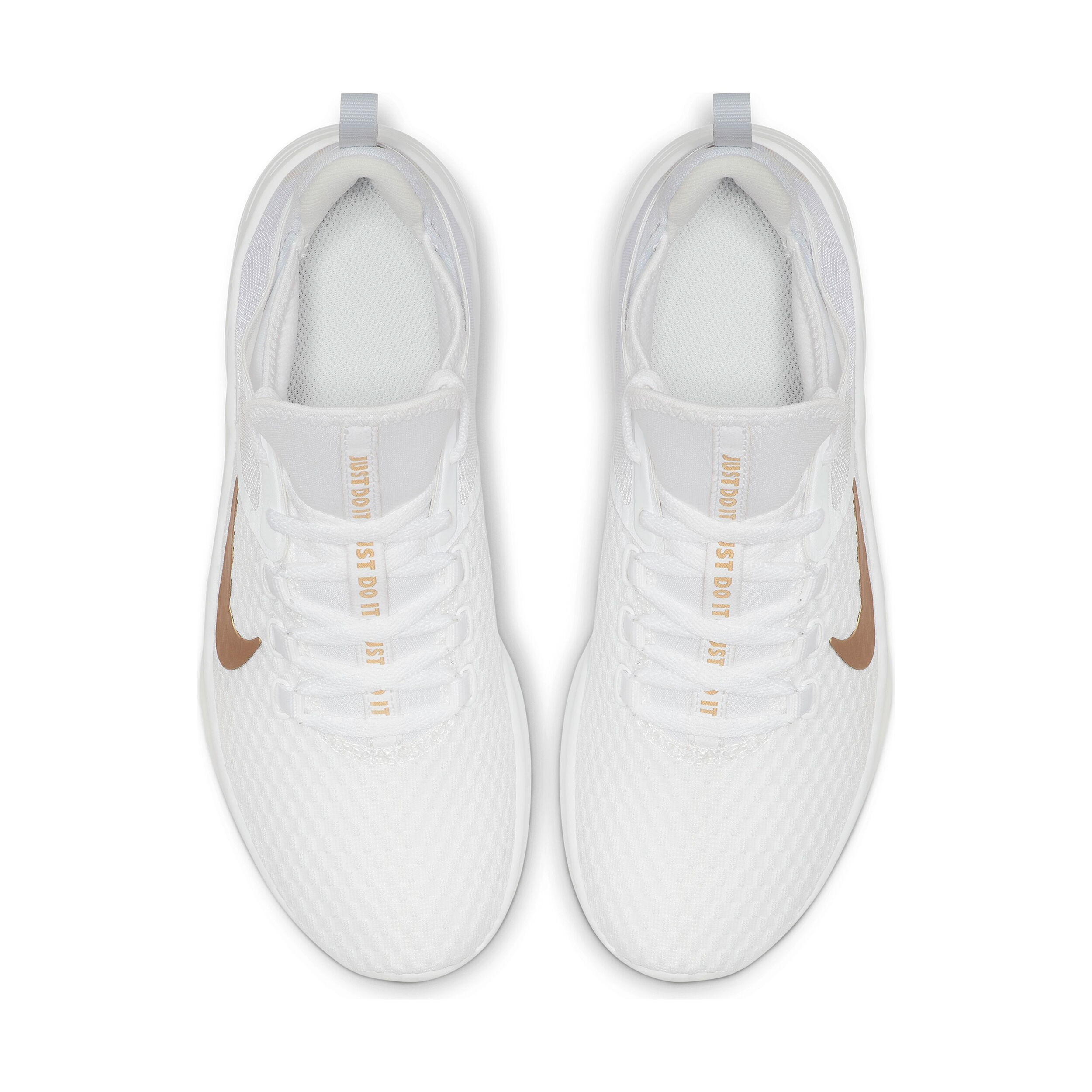 Nike schuhe damen weiß gold on sale