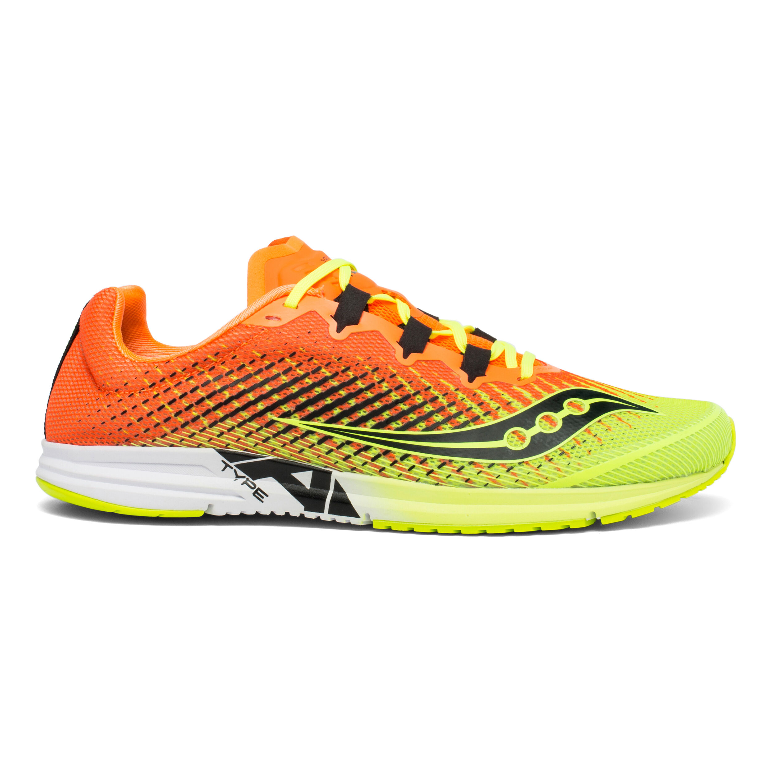 Saucony Type A9 Wettkampfschuh Herren Neonorange Neongelb online kaufen Running Point DE