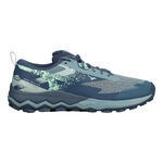 Mizuno Laufschuhe Mizuno Wave Ibuki 5 Trailschuh Herren-Petrol,Dunkelblau