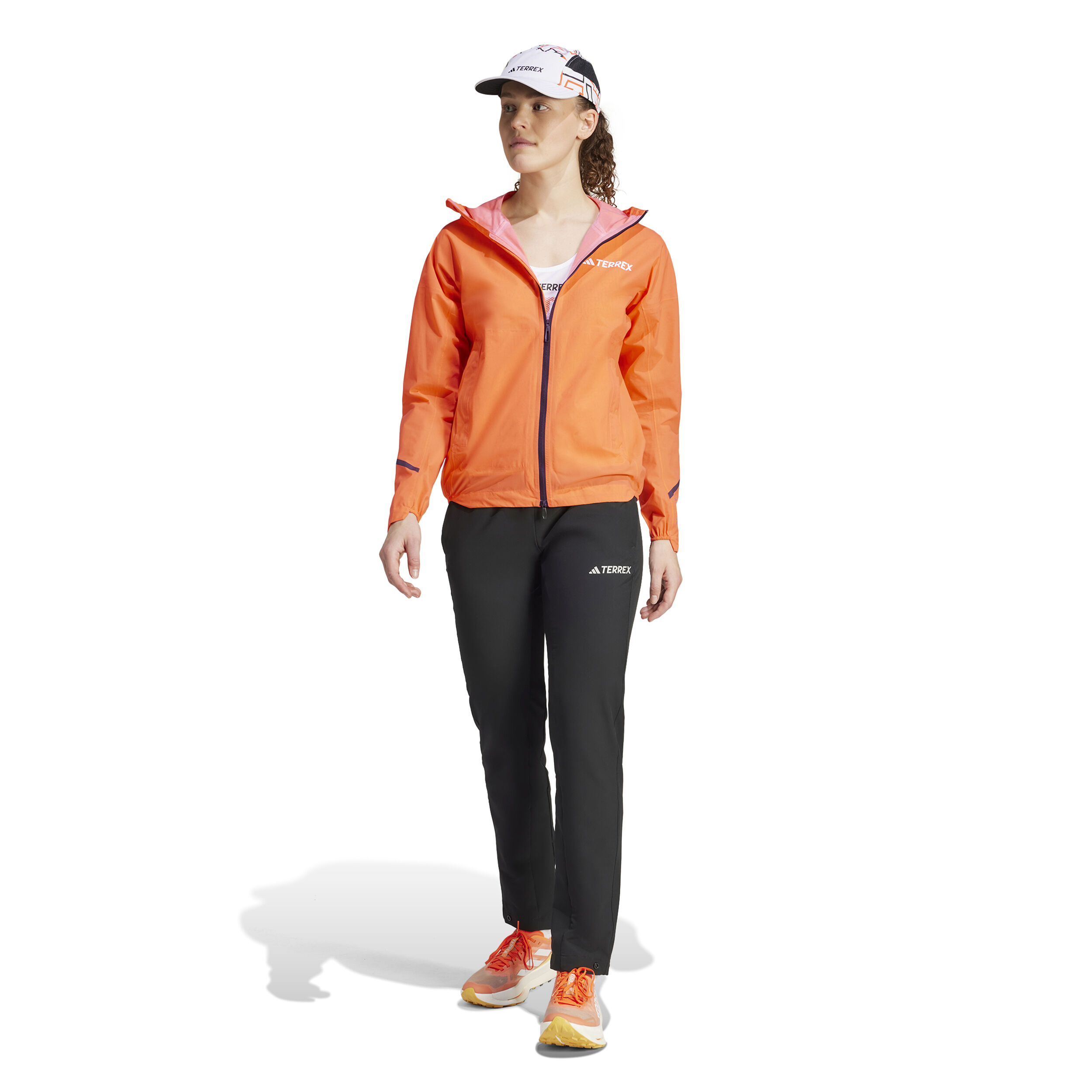 adidas Terrex XPR Light Rain Laufjacke Damen Orange online kaufen Running Point DE