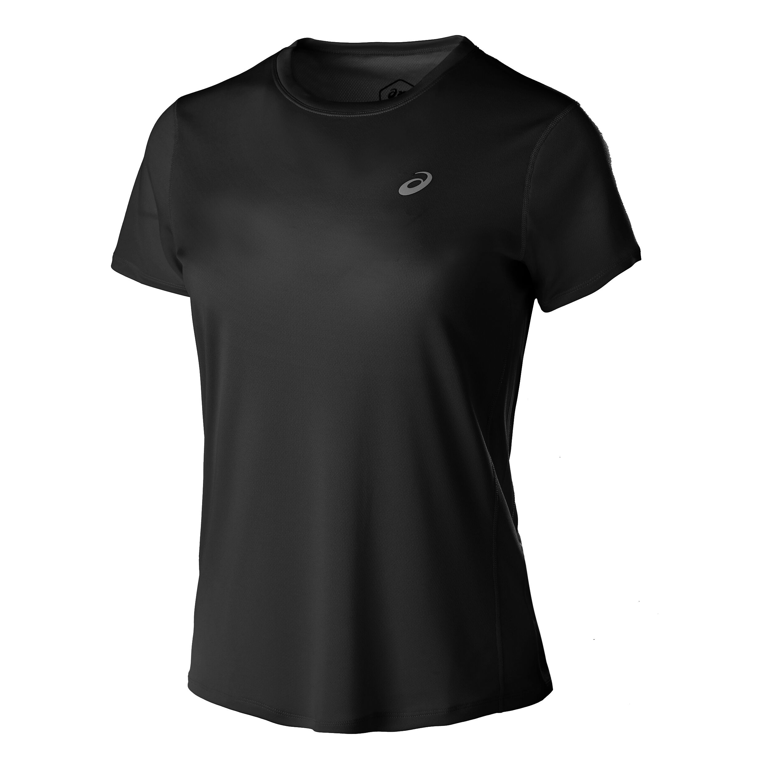 Core T Shirt Damen Schwarz