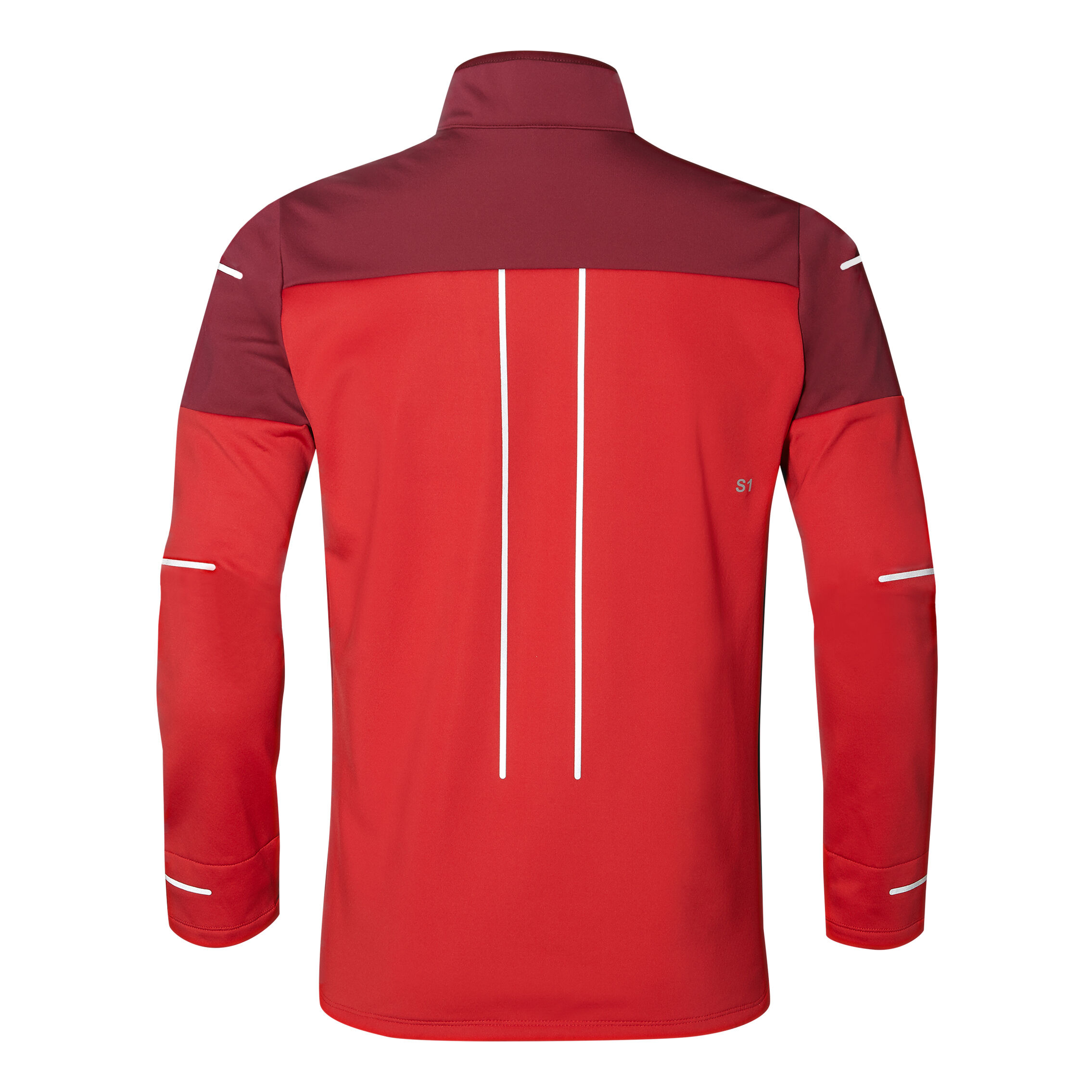 Lite Show Winter Laufjacke Herren Rot Dunkelrot