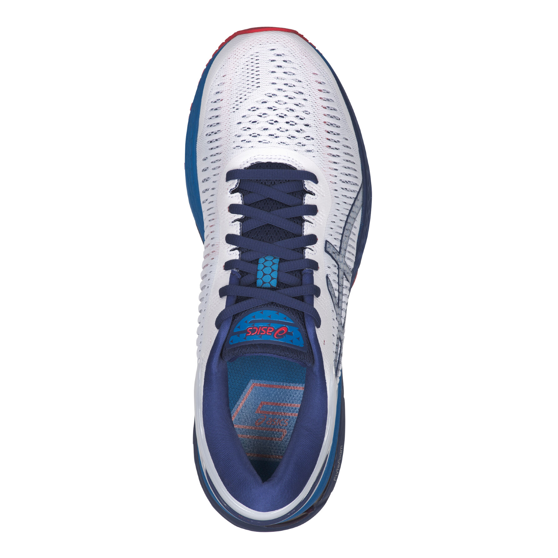 Gel Kayano 25 Stabilitatsschuh Herren WeiB Blau