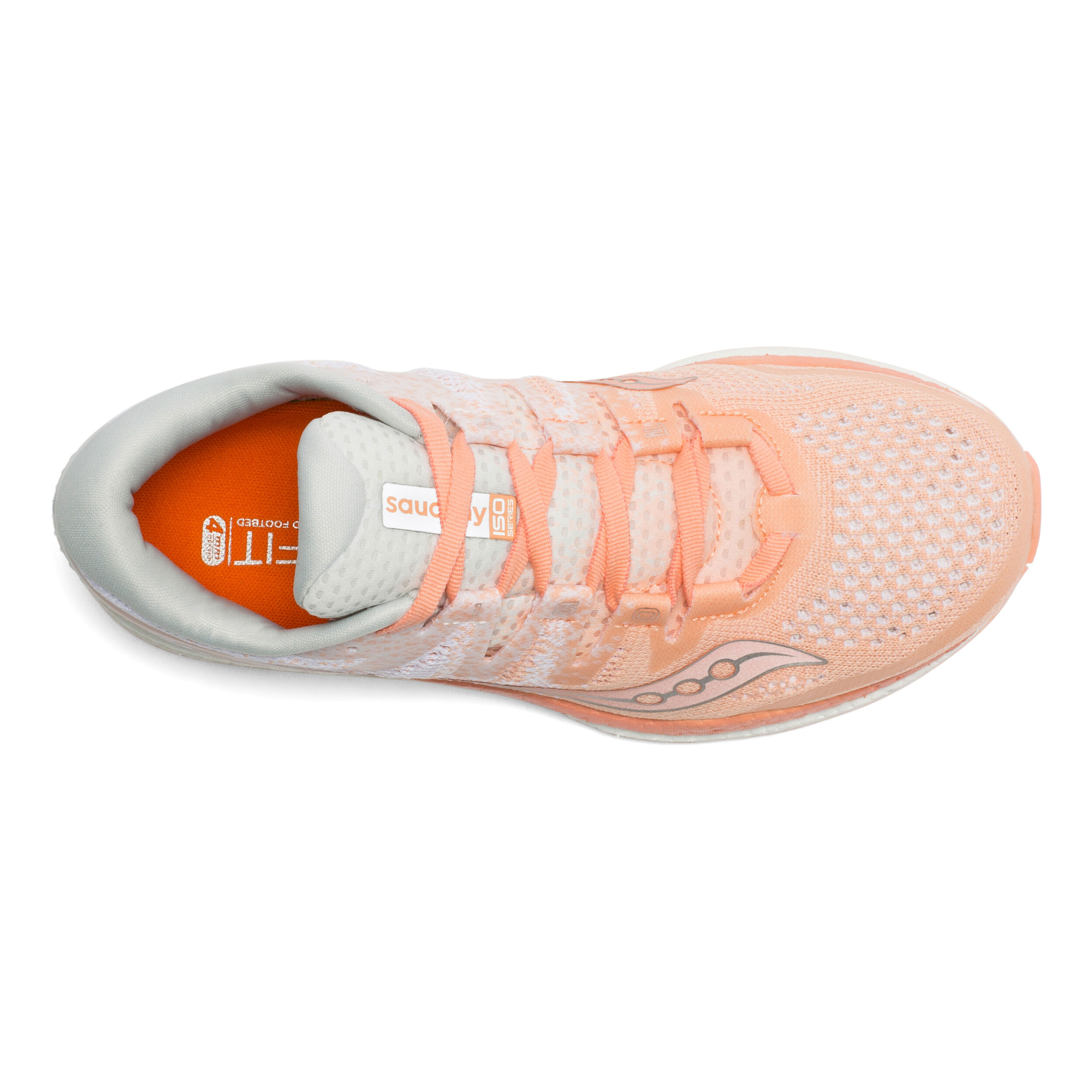 Saucony Freedom Iso 2 Neutralschuh Damen Apricot WeiB online kaufen Running Point DE