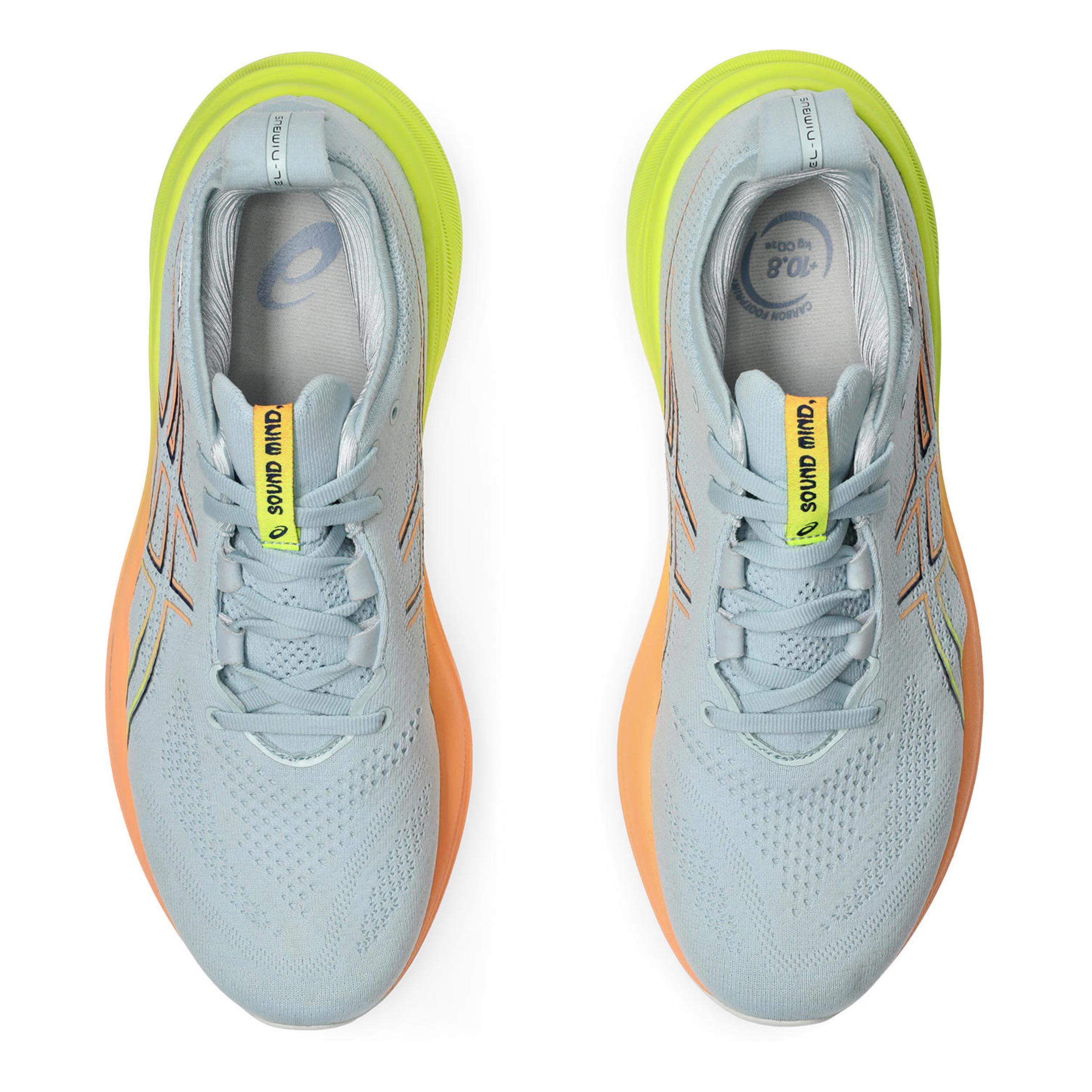 Gel Nimbus 26 Paris Neutralschuh Herren Grau Orange