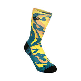 Color Camo Run Crew Sock