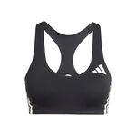 adidas Bekleidung adidas Adizero Medium Support Sport-BH Damen-Schwarz