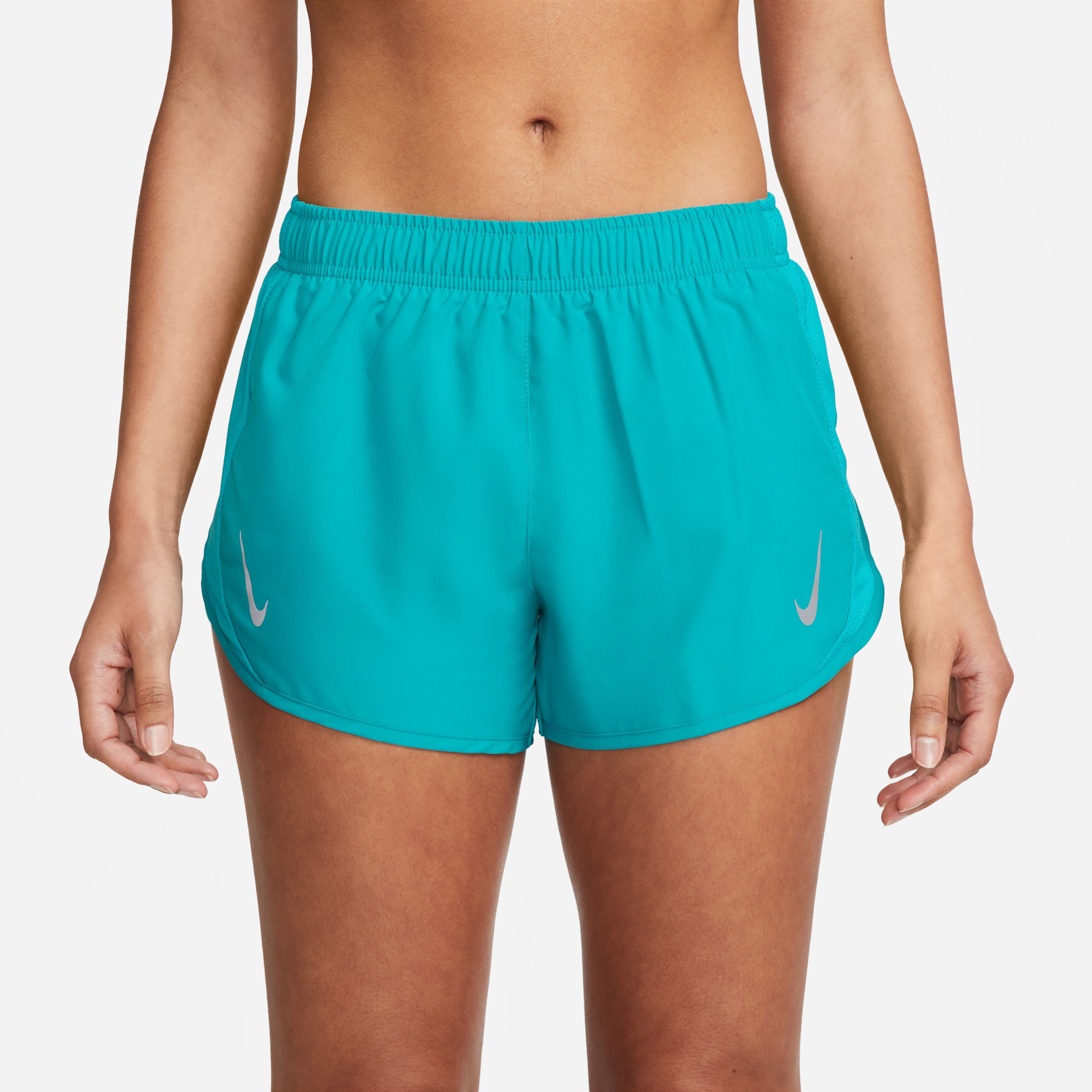 Dri Fit Fast Tempo Brief Lined Running Shorts Damen Turkis