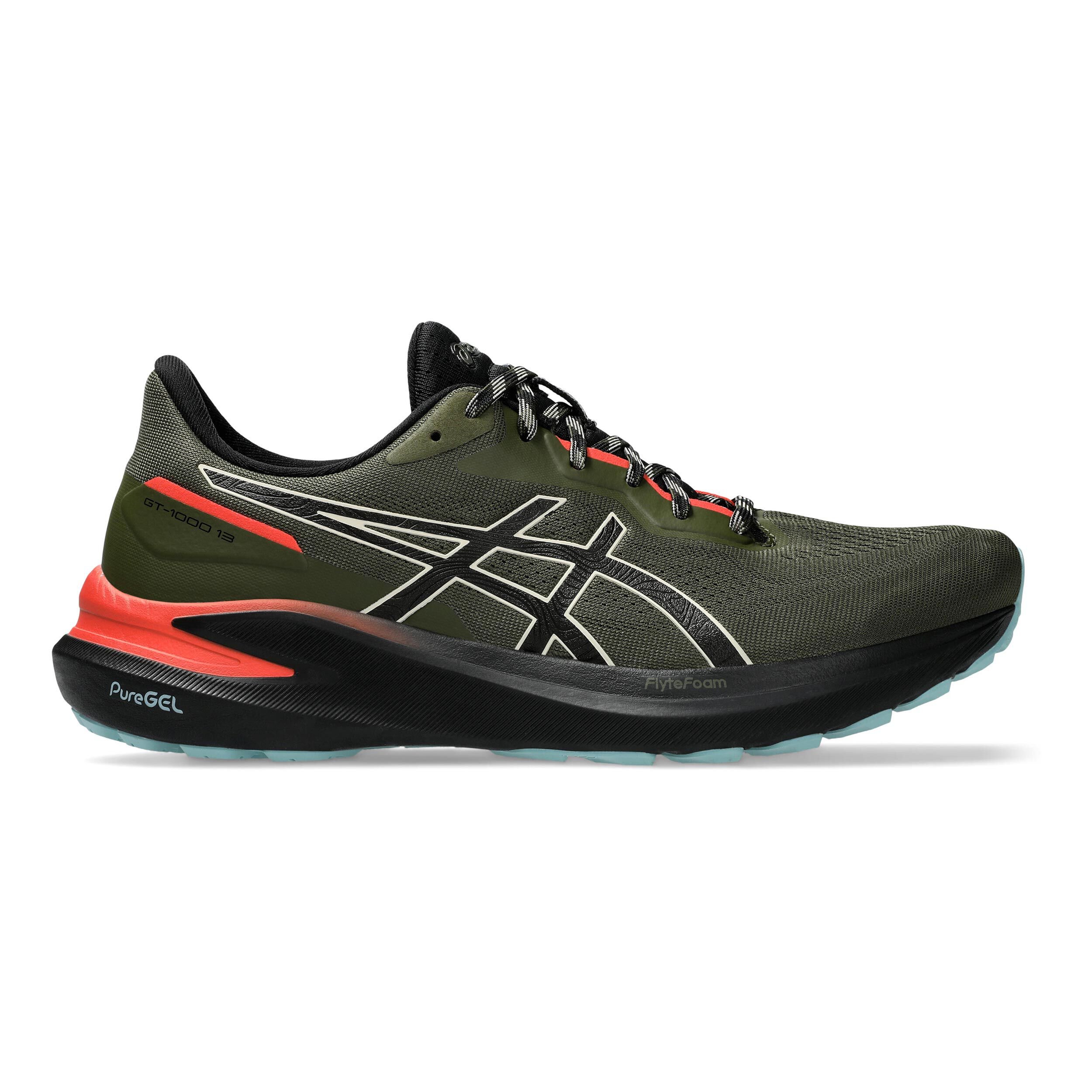 GT 1000 13 TR Stabilitatsschuh Herren Oliv Schwarz