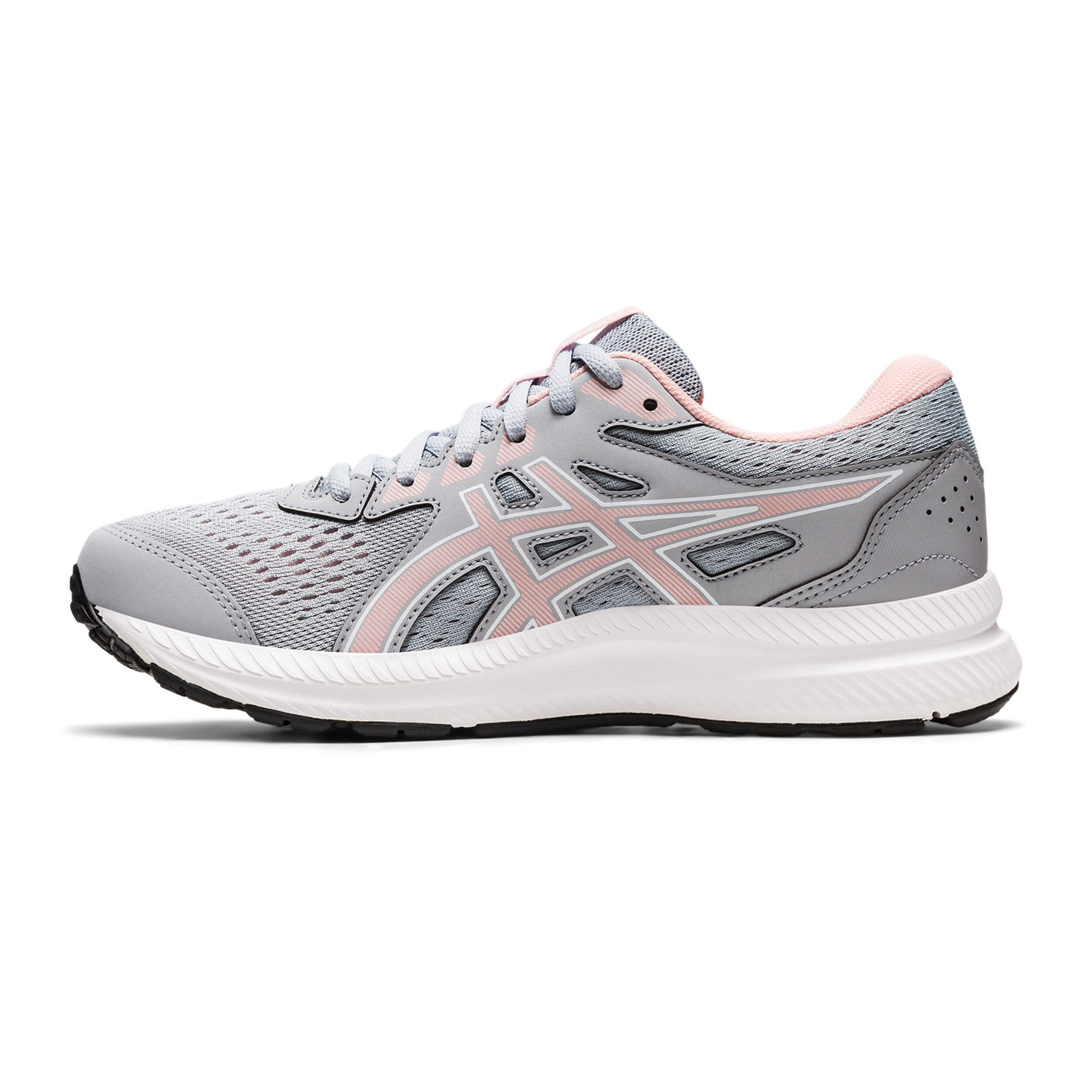 ASICS Gel Contend 8 Neutralschuh Damen Grau Rosa online kaufen Running Point DE
