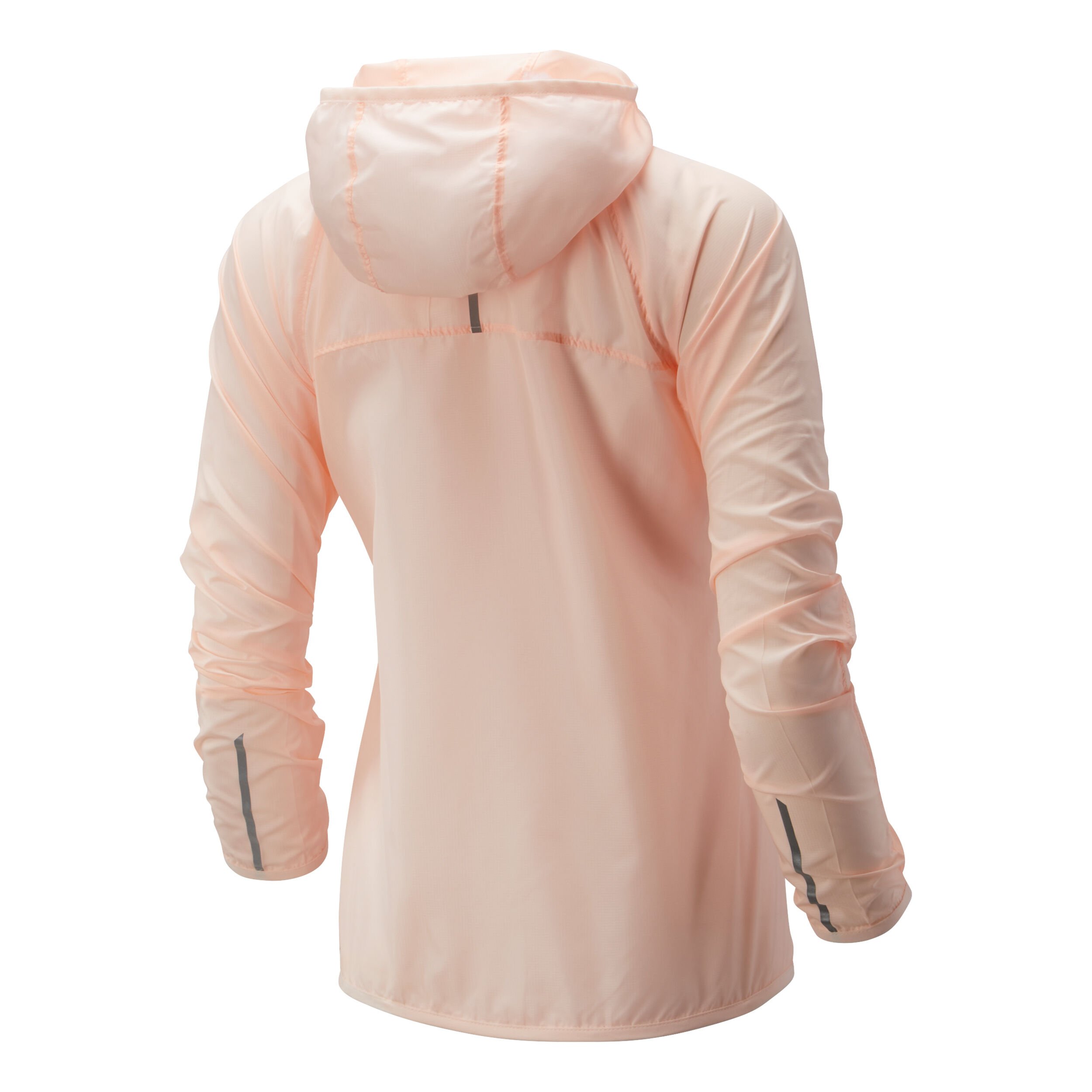 Windcheater 2.0 Laufjacke Damen Apricot Silber