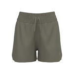 Odlo Bekleidung Odlo Zeroweight 3in 2in1 Laufshorts Damen-Khaki