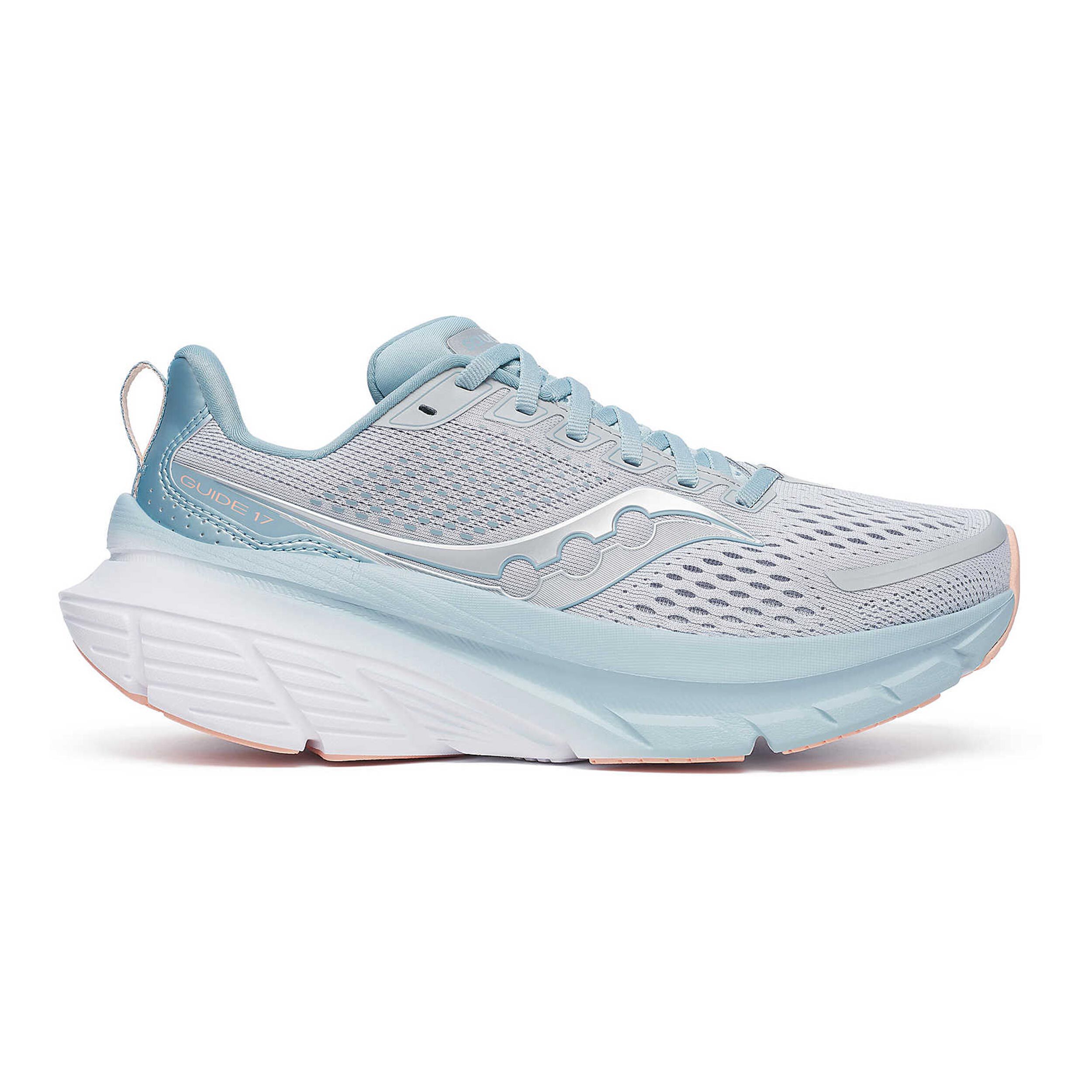 Saucony Guide 17 Stabilitatsschuh Damen Grau online kaufen Running Point DE