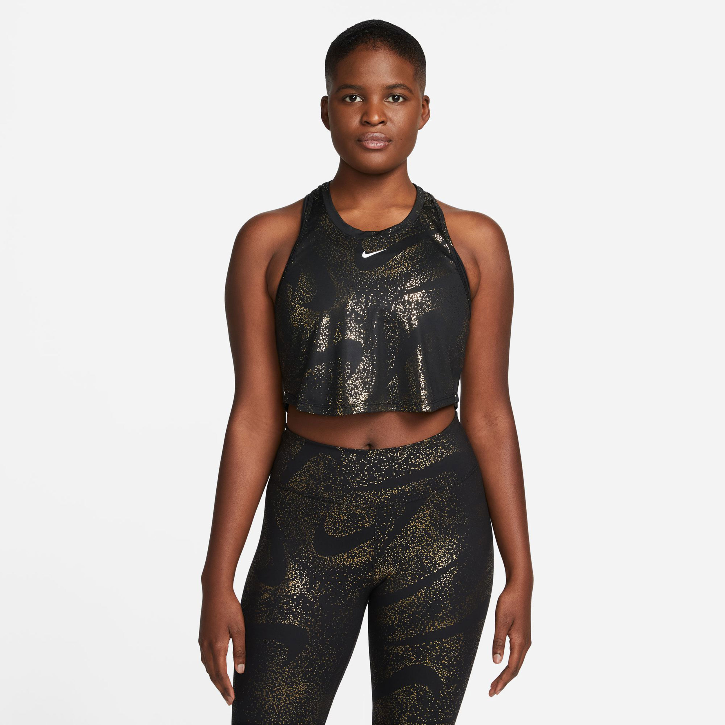 Black and gold nike sports bra outlet