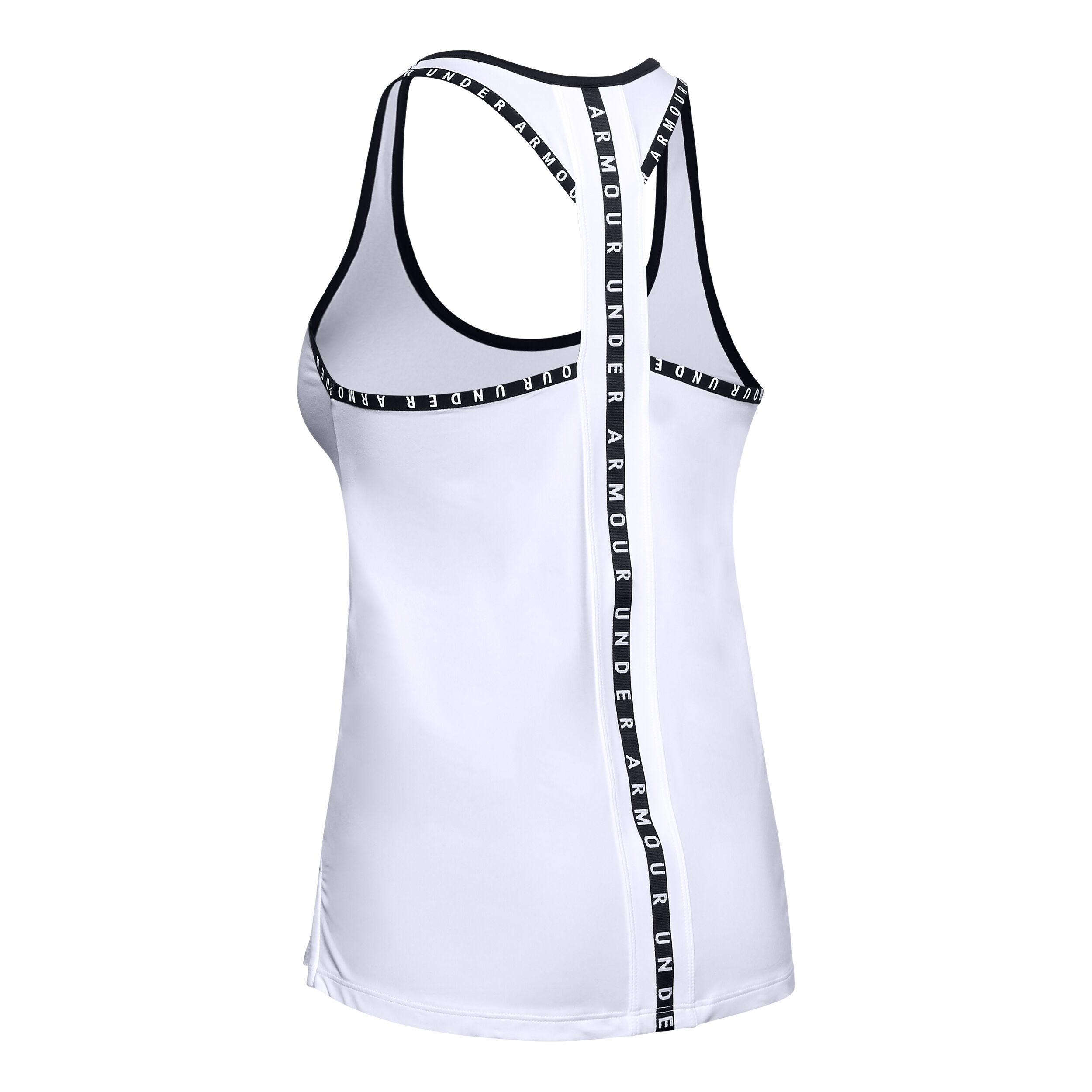 Under armour white tank top on sale