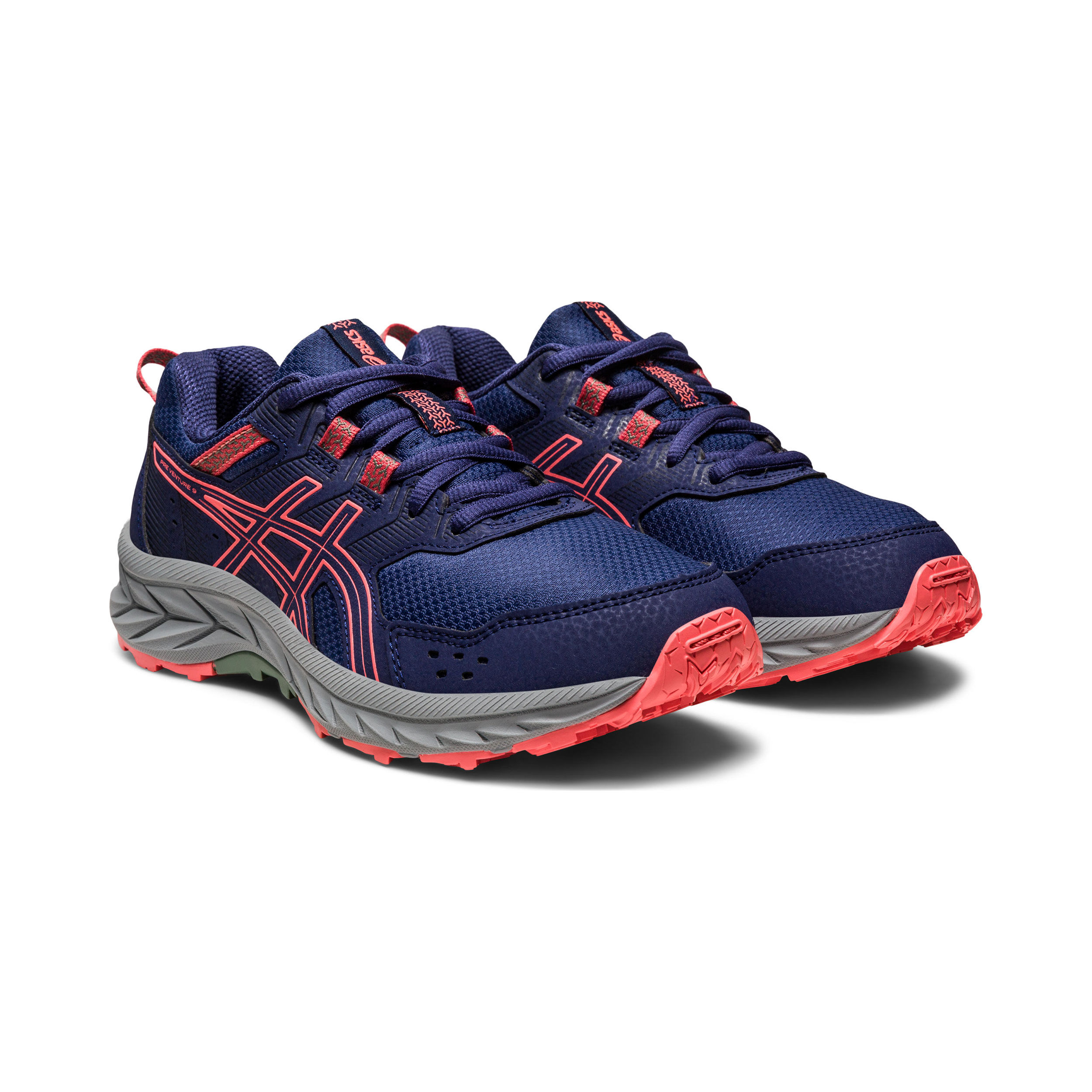 ASICS Pre Venture 9 GS Trailschuh Kinder Blau Koralle online kaufen Running Point DE