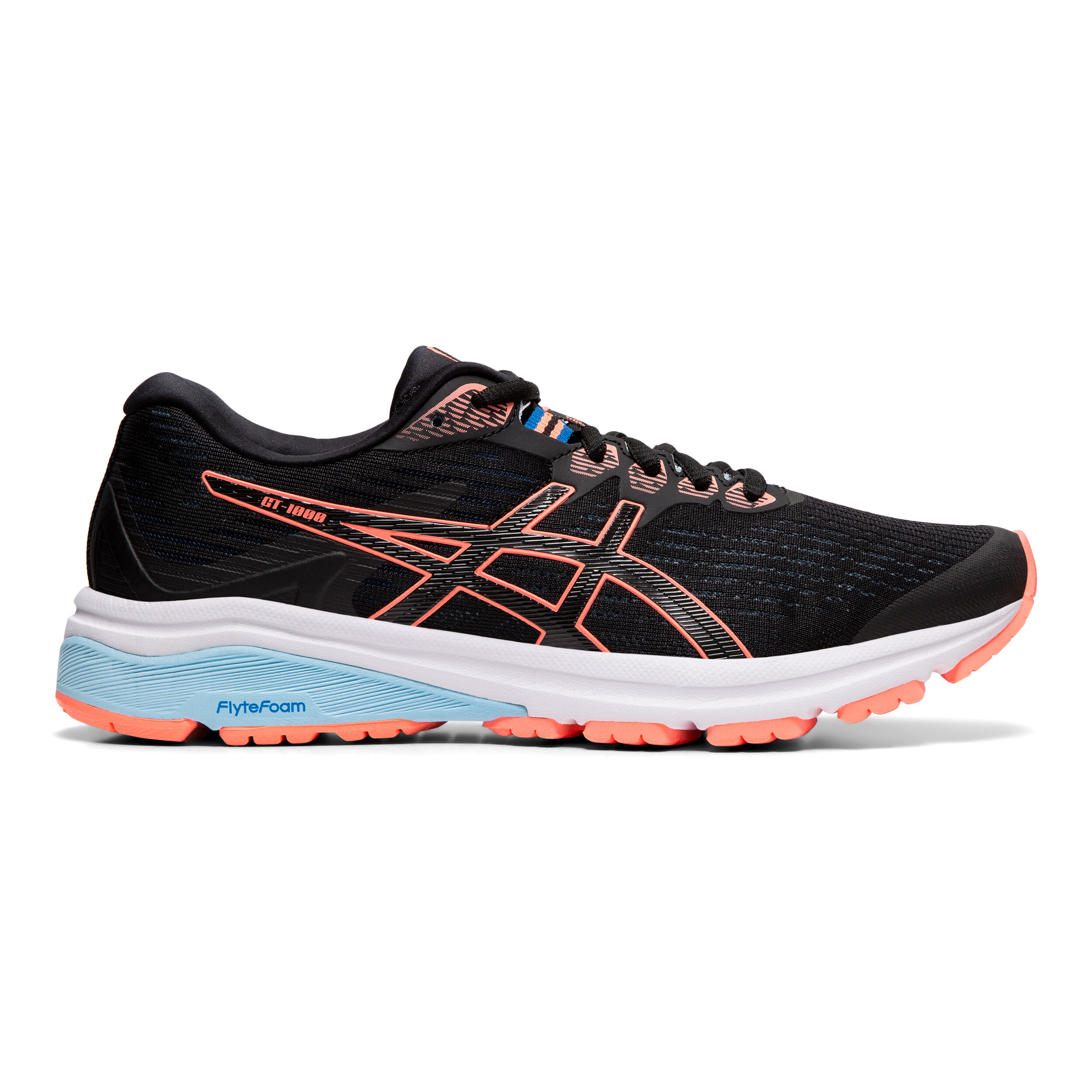 Asics gt 1000 womens orange sales