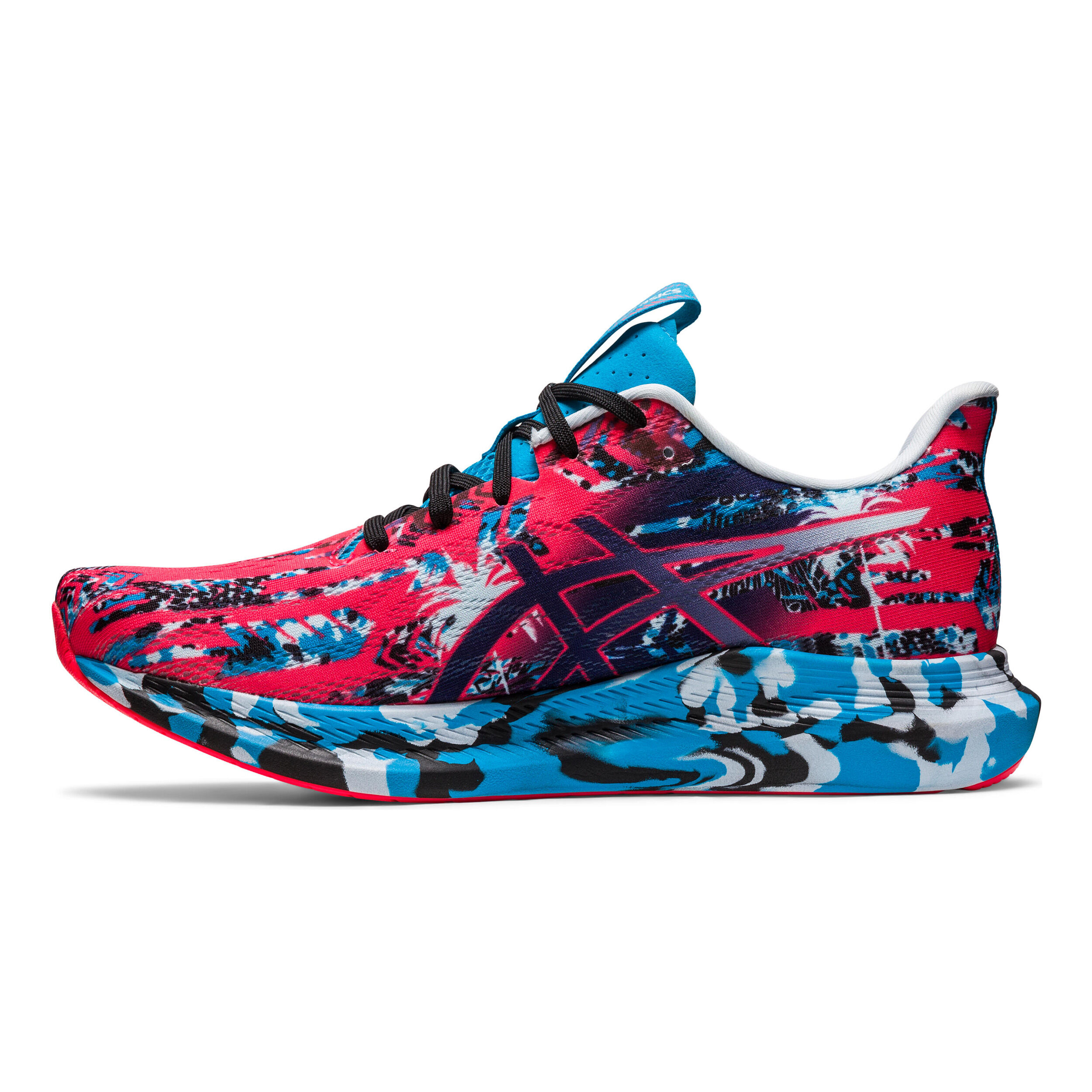 Gel Noosa Tri 14 Wettkampfschuh Herren Pink Hellblau