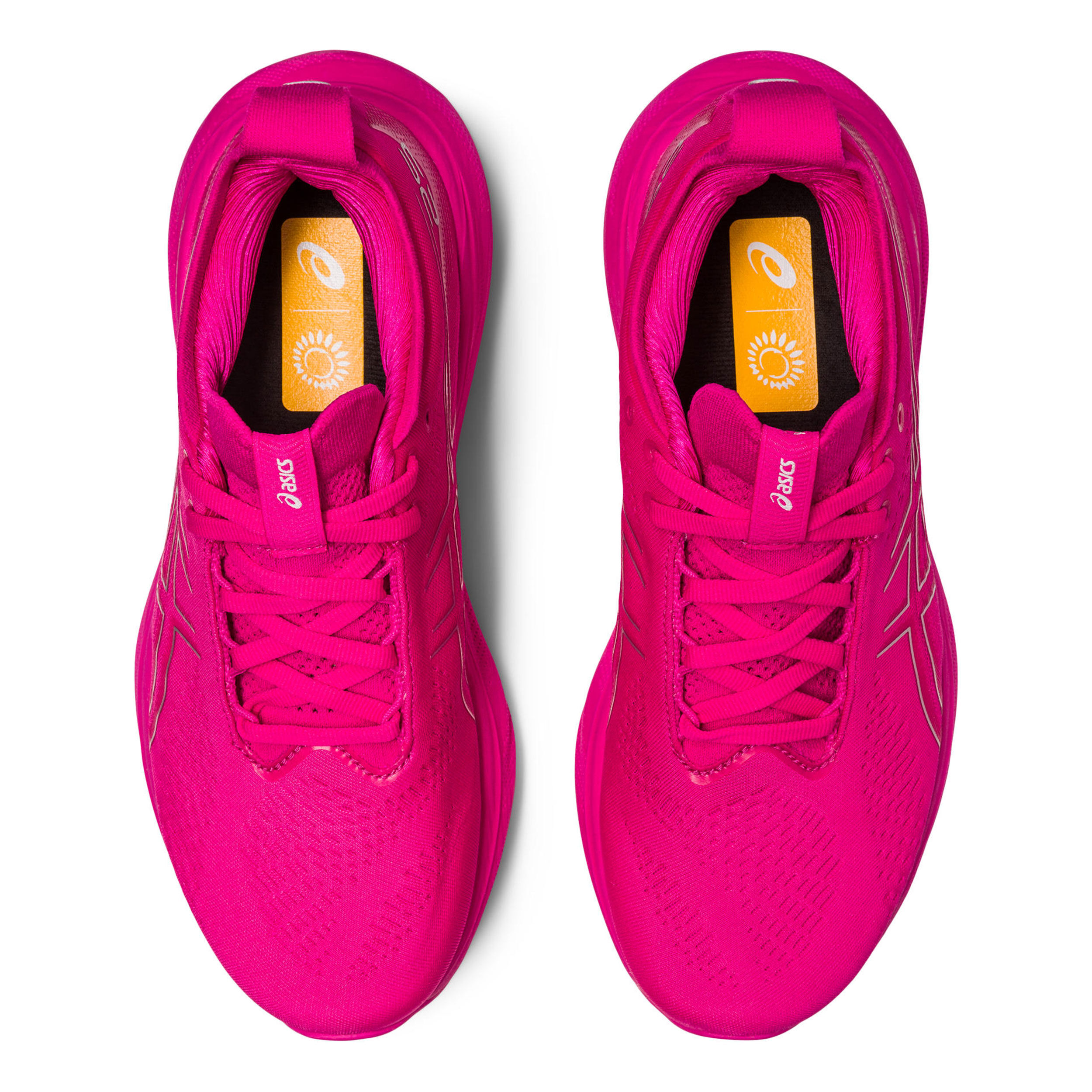 Gel Nimbus 25 Neutralschuh Damen Pink Grau