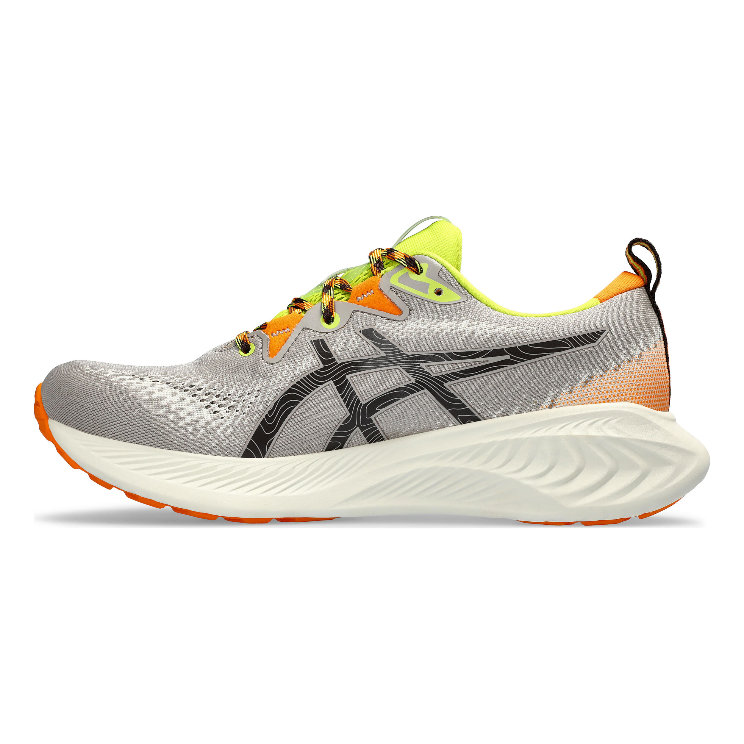 Gel Cumulus 25 TR Trailschuh Herren Schwarz Neongrun