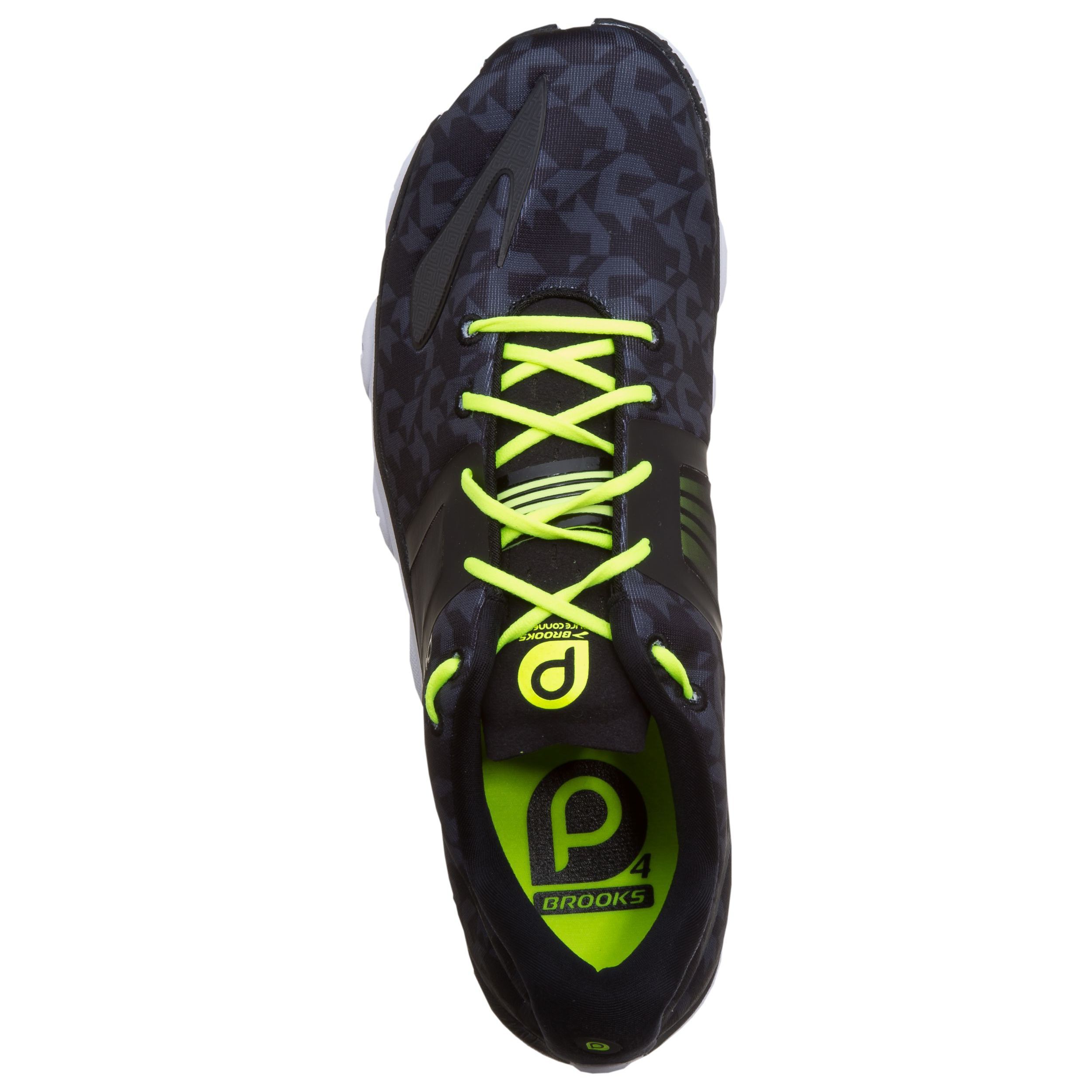 Pure Connect 4 Natural Running Schuh Herren Schwarz Anthrazit