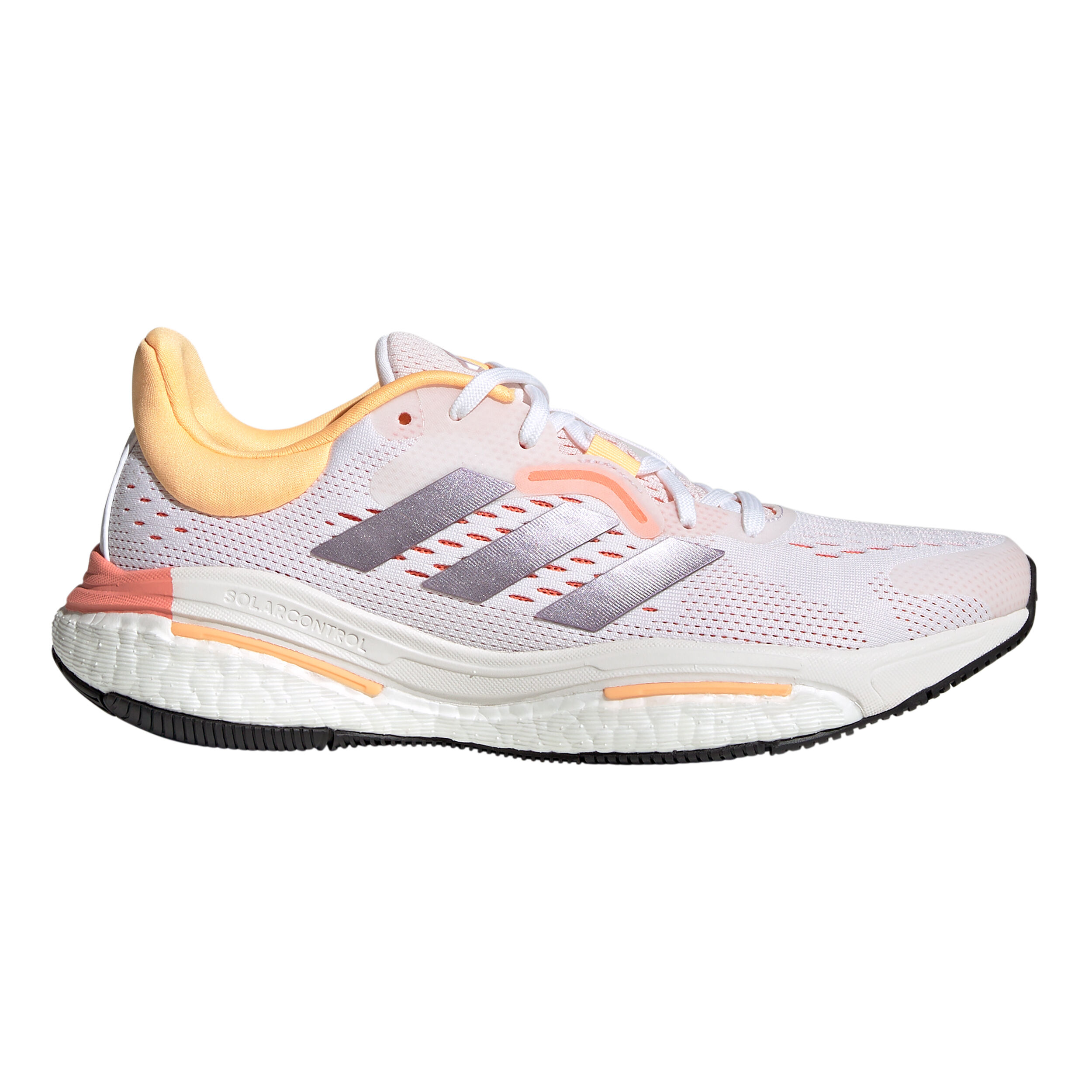 adidas Solar Control Stabilitatsschuh Damen WeiB Gelb online kaufen Running Point DE