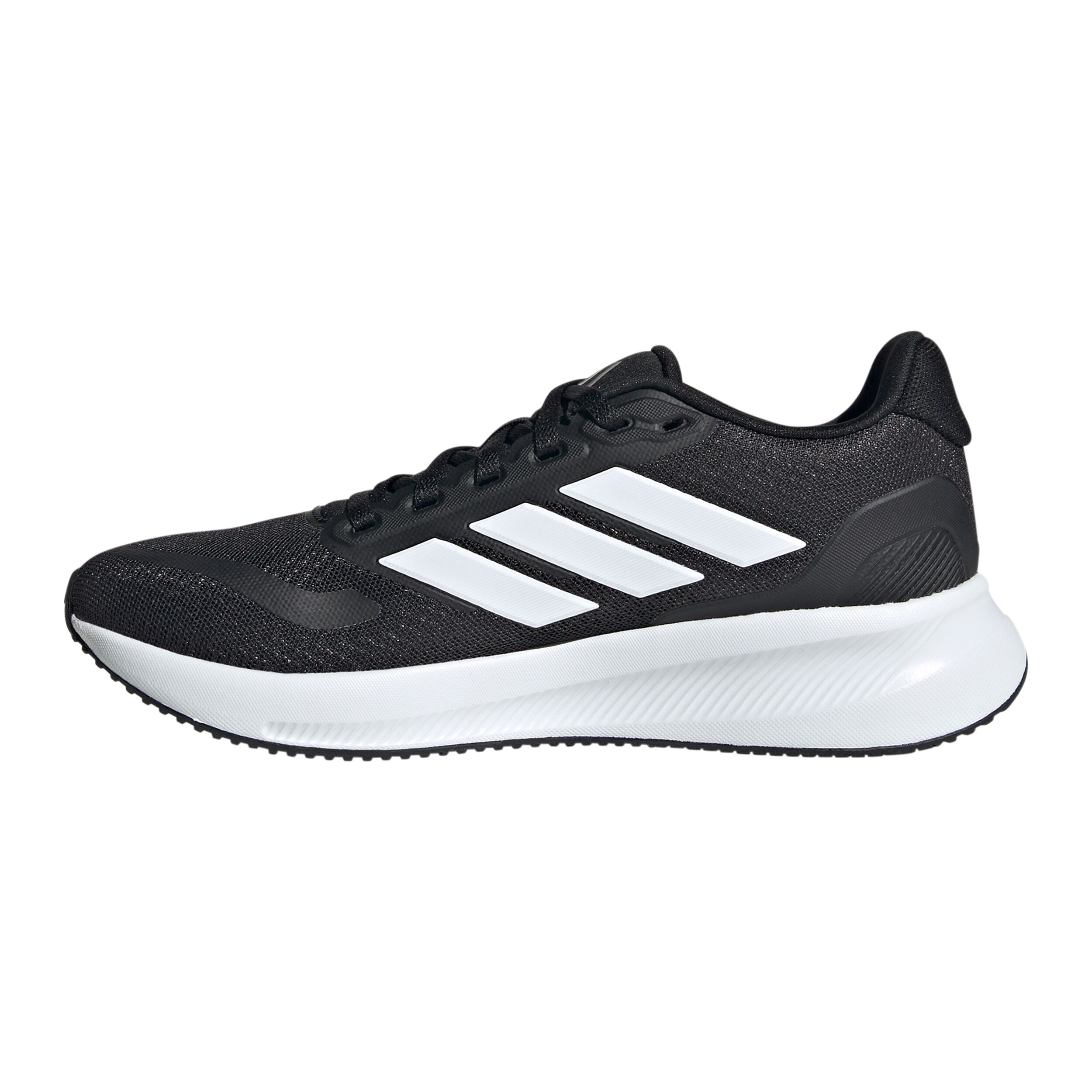 Runfalcon 5 Neutralschuh Kinder Schwarz WeiB
