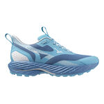 Mizuno Laufschuhe Mizuno Wave Rider TT 2 Trailschuh Damen-Türkis,Weiß